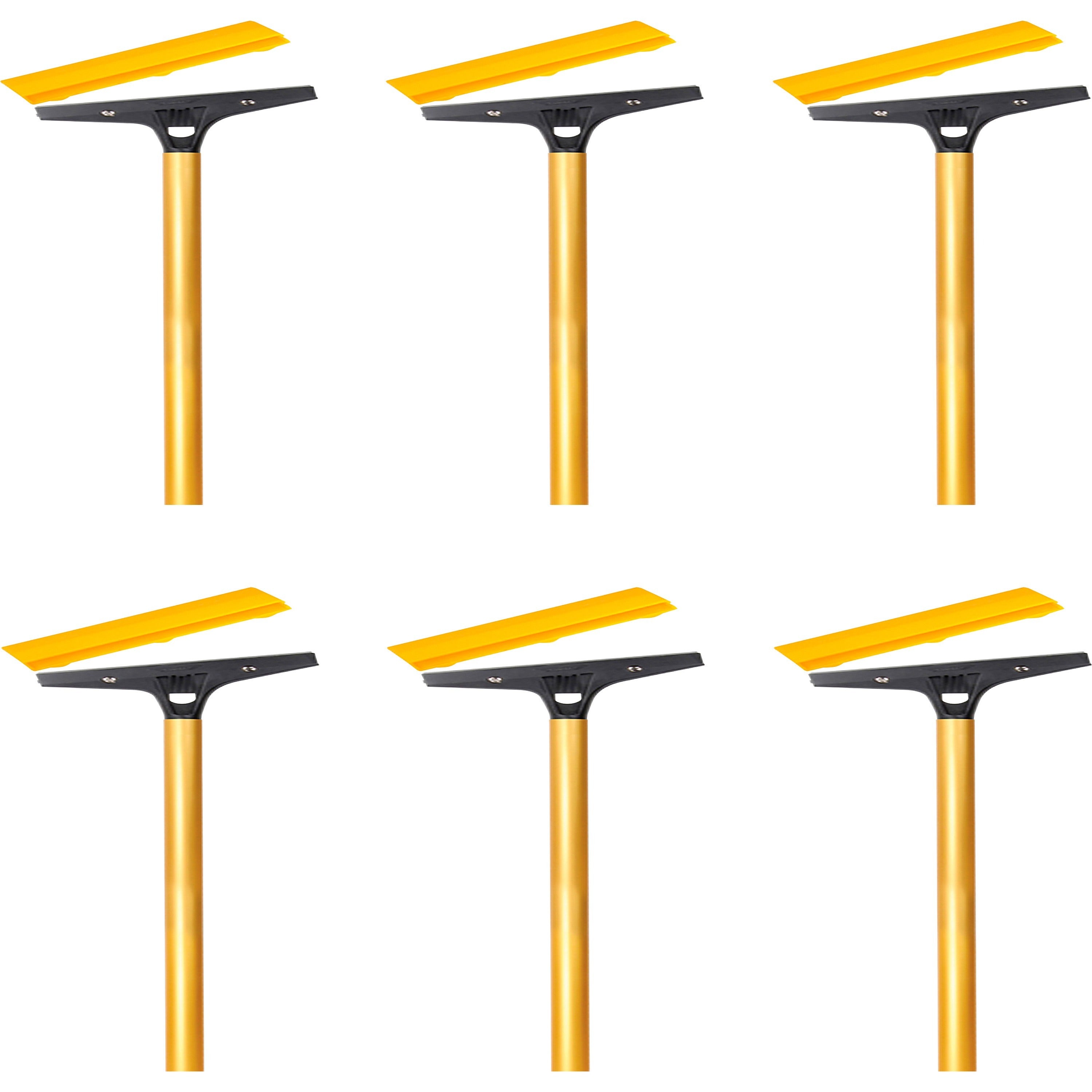 ettore-heavy-duty-floor-scraper-4-carbon-steel-blade-48-anodized-aluminum-handle-heavy-duty-angled-head-rubberized-grip-gold-6-carton_eto2007ct - 1