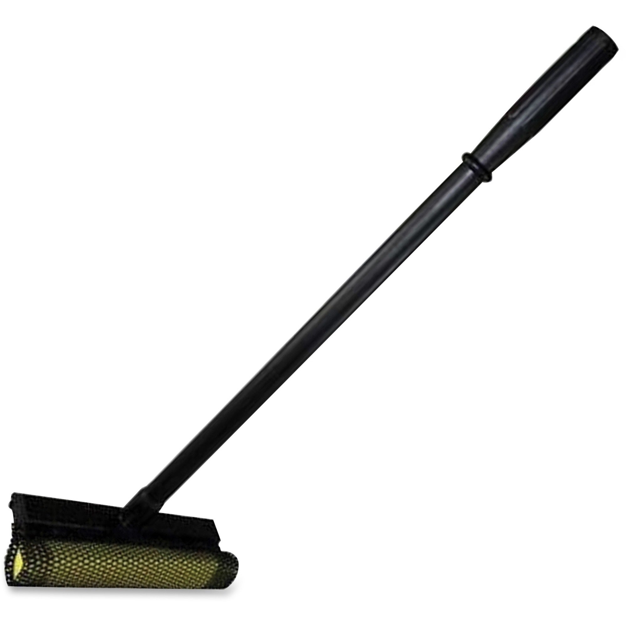 impact-window-cleaning-sponge-squeegee-8-blade-20-polypropylene-handle-21-height-x-06-width-x-2-length-black-yellow-24-carton_imp7458ct - 1