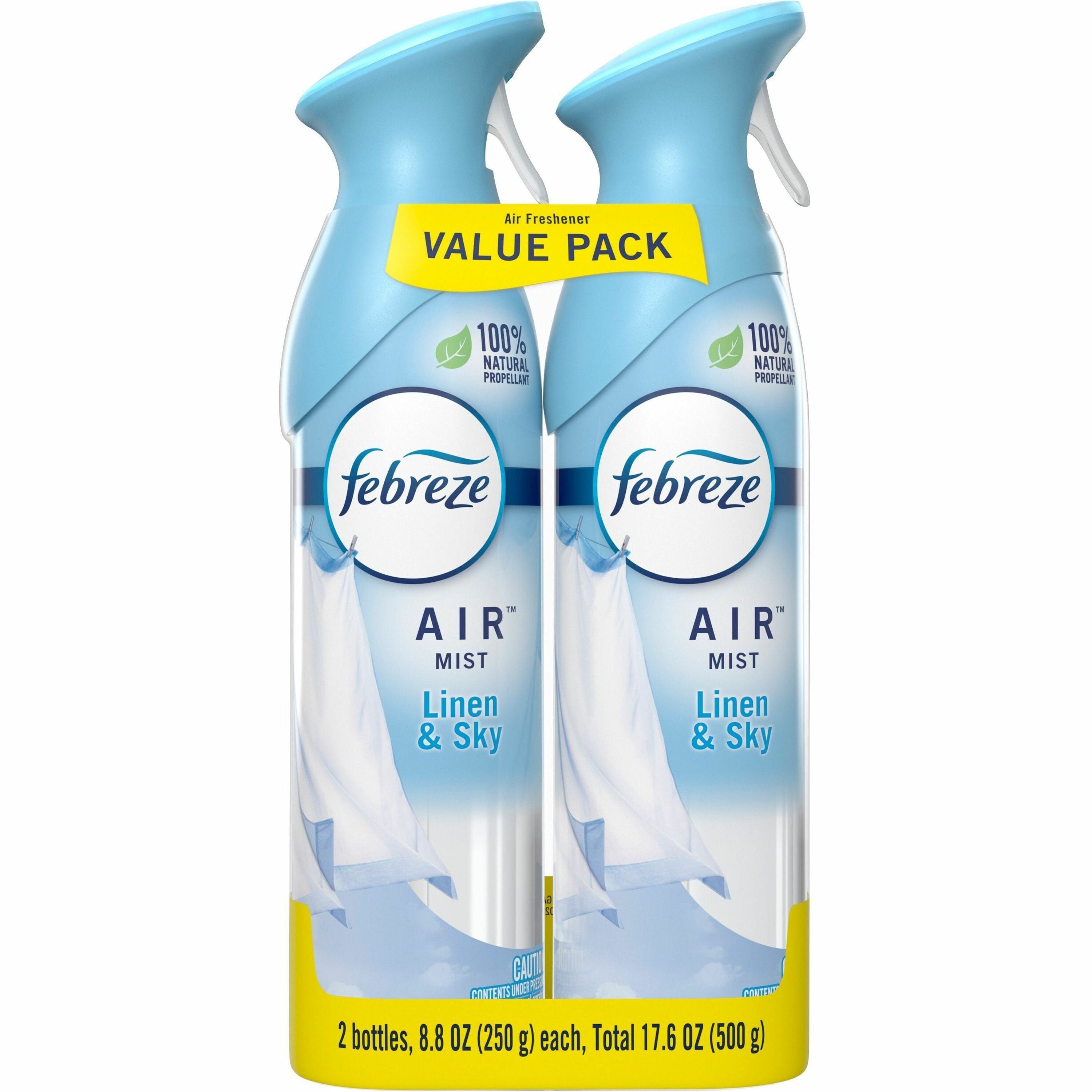 febreze-linen-sky-air-spray-pack-liquid-88-fl-oz-03-quart-linen-&-sky-12-carton-odor-neutralizer-voc-free_pgc97799ct - 1