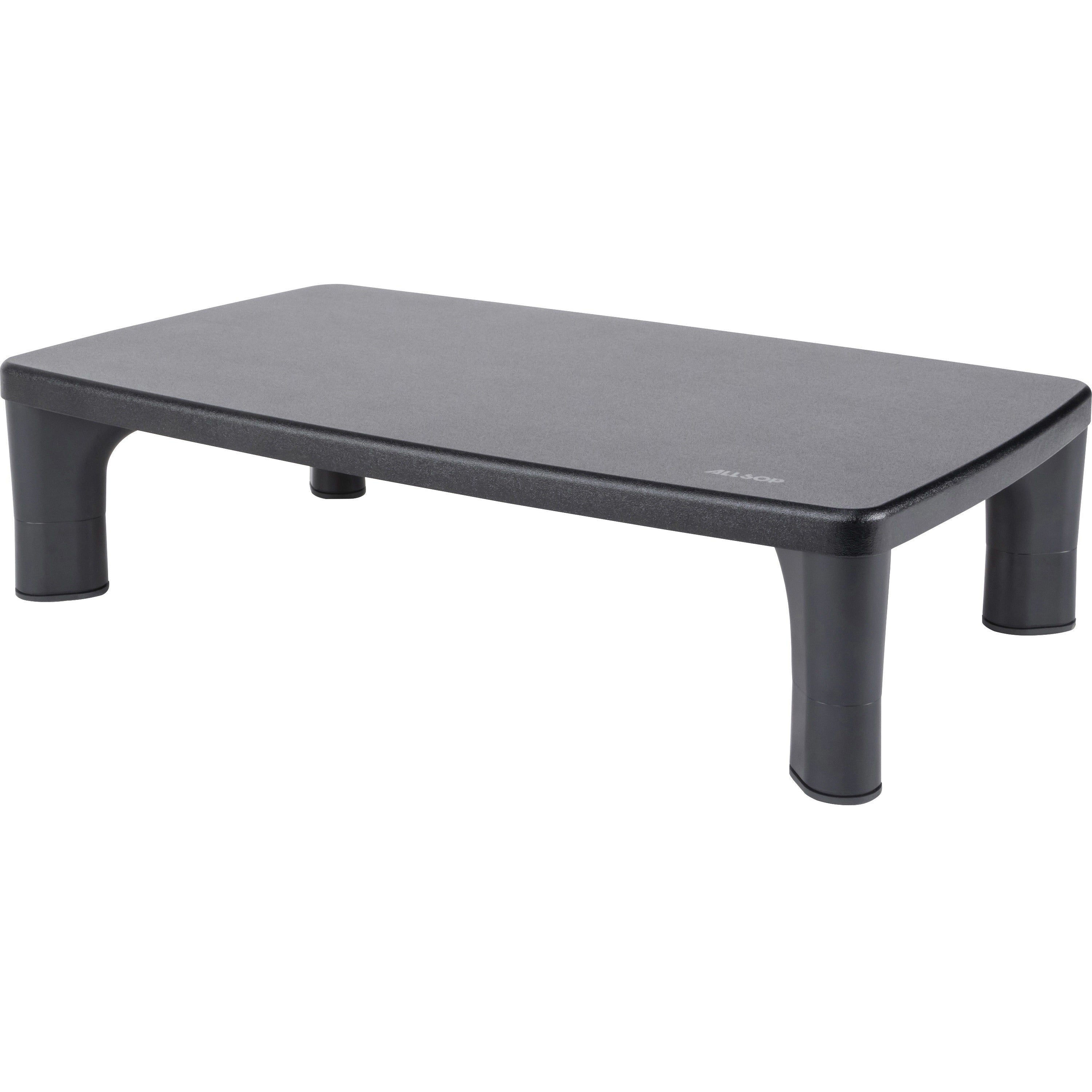 allsop-hi-lo-adjustable-height-monitor-stand-32190-4-height-x-158-width-x-95-depth-wood-surface-mdf-black_asp32190 - 1