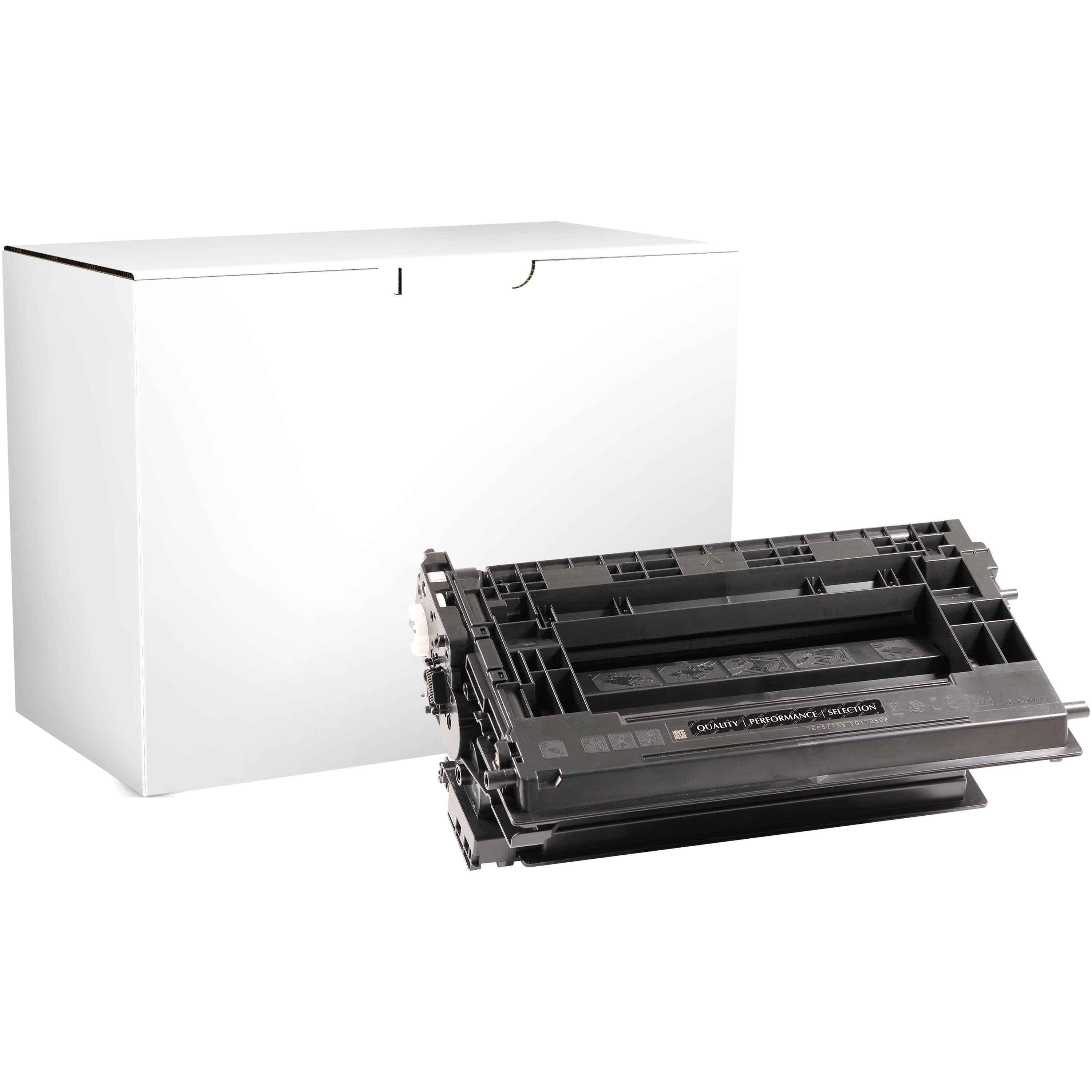 Elite Image Remanufactured Standard Yield Laser Toner Cartridge - Single Pack - Alternative for HP 37A (CF237A) - Black - 1 Each - 11000 Pages