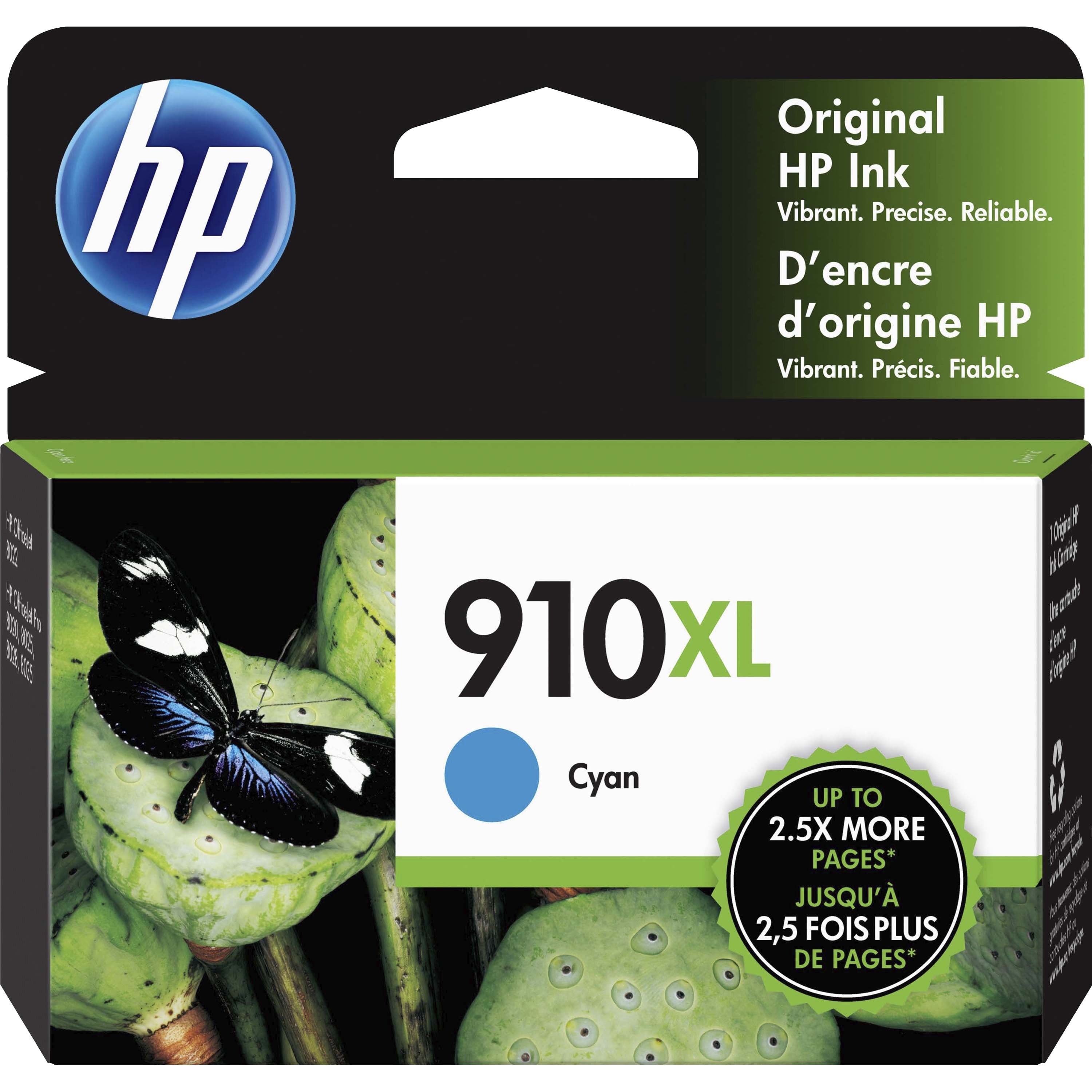 hp-910xl-3yl62an-original-high-yield-inkjet-ink-cartridge-cyan-1-each-825-pages_hew3yl62an - 1