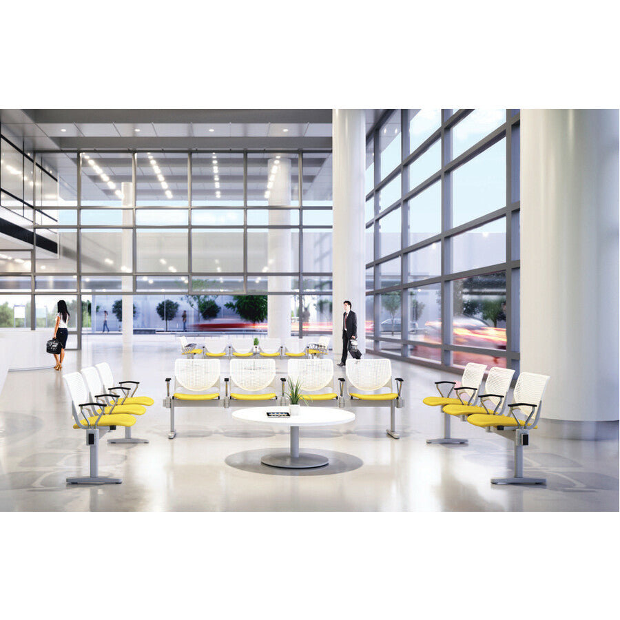 kfi-kool-4-seat-beam-chair-black-polypropylene-seat-black-polypropylene-aluminum-alloy-back-powder-coated-silver-tubular-steel-frame-1-each_kfi2300beam4p10 - 2