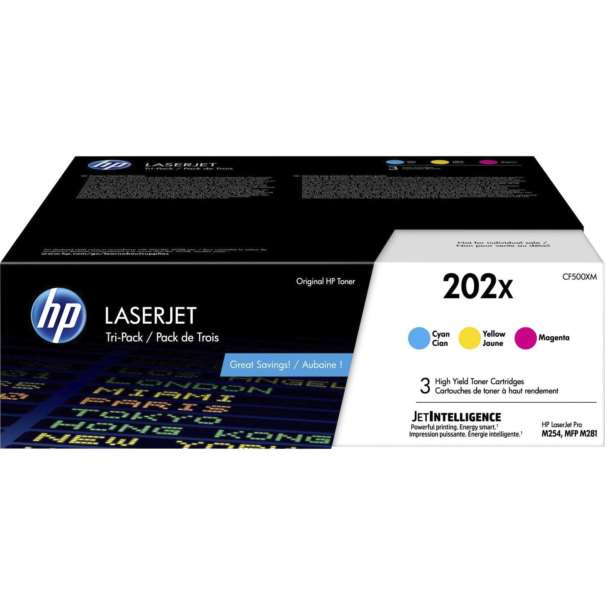 hp-202x-cf500xm-original-high-yield-laser-toner-cartridge-multi-pack-cyan-magenta-yellow-1-each-2500-pages-cyan-2500-pages-magenta-2500-pages-yellow_hewcf500xm - 1