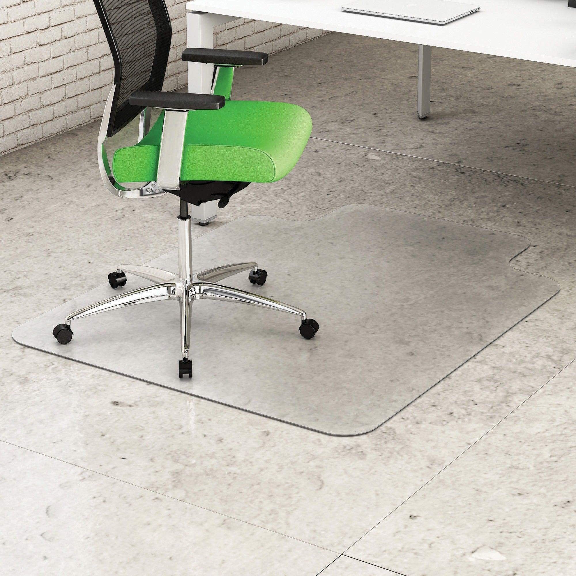 deflecto-earth-source-hard-floor-chair-mat-hard-floor-48-length-x-36-width-x-0100-thickness-lip-size-10-length-x-19-width-clear-1each_defcm2e112pb - 1