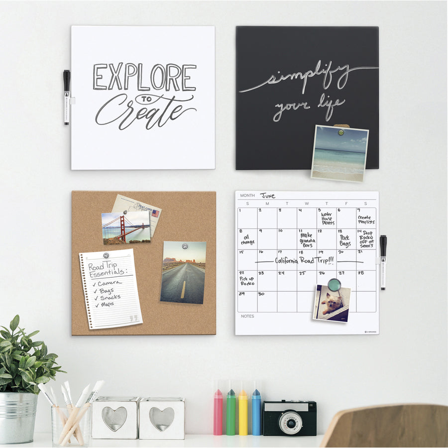 u-brands-magnetic-dry-erase-calendar-board-146-height-x-14-width-white-painted-steel-surface-square-horizontal-1-each_ubr461u0004 - 2