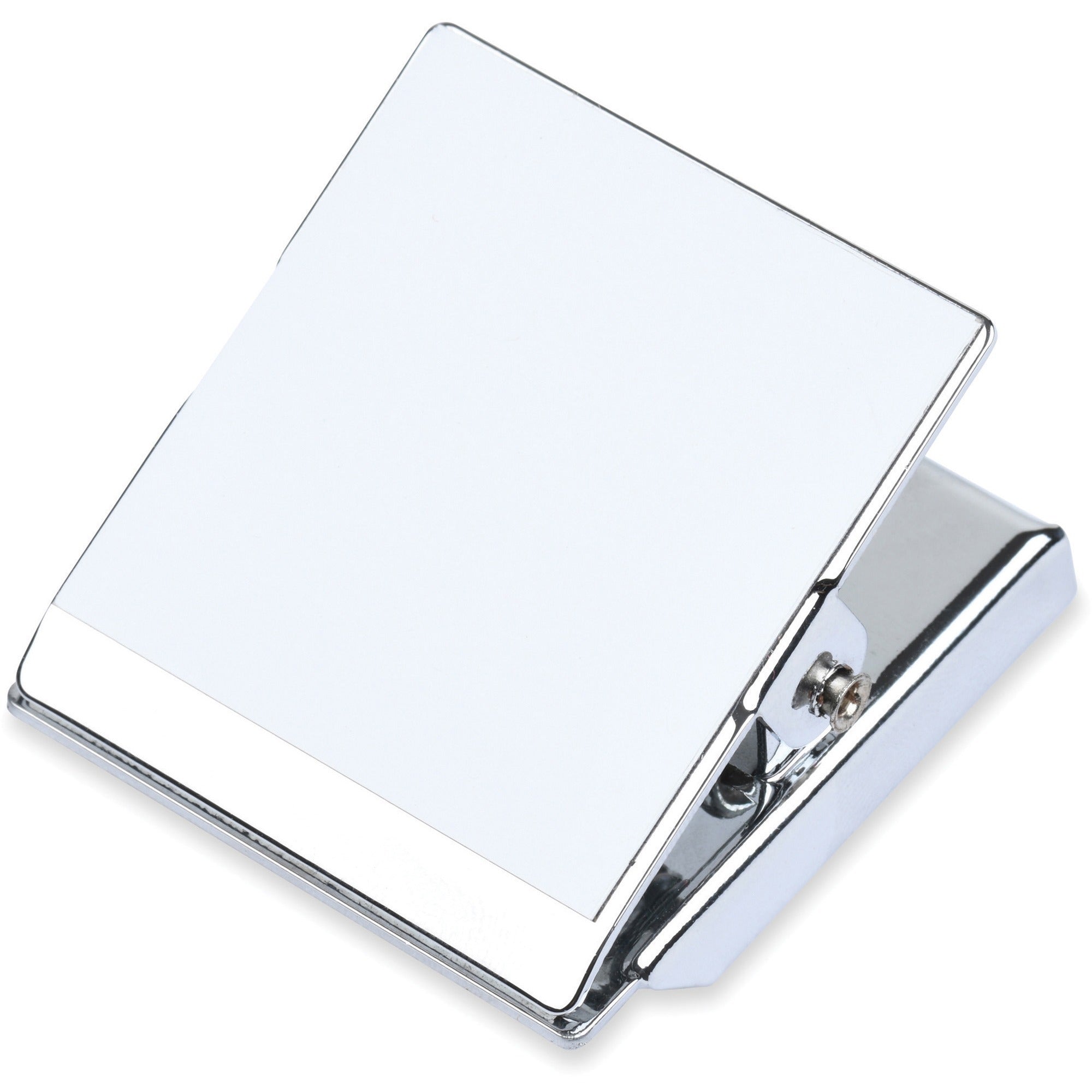 tatco-magnetic-labeling-clip-16-length-x-14-width-075-size-capacity-for-cabinet-refrigerator-steel-shelving-wipe-off-write-on-magnetic-backing-label-area-4-pack-white-ceramic-magnet_tco58400 - 1