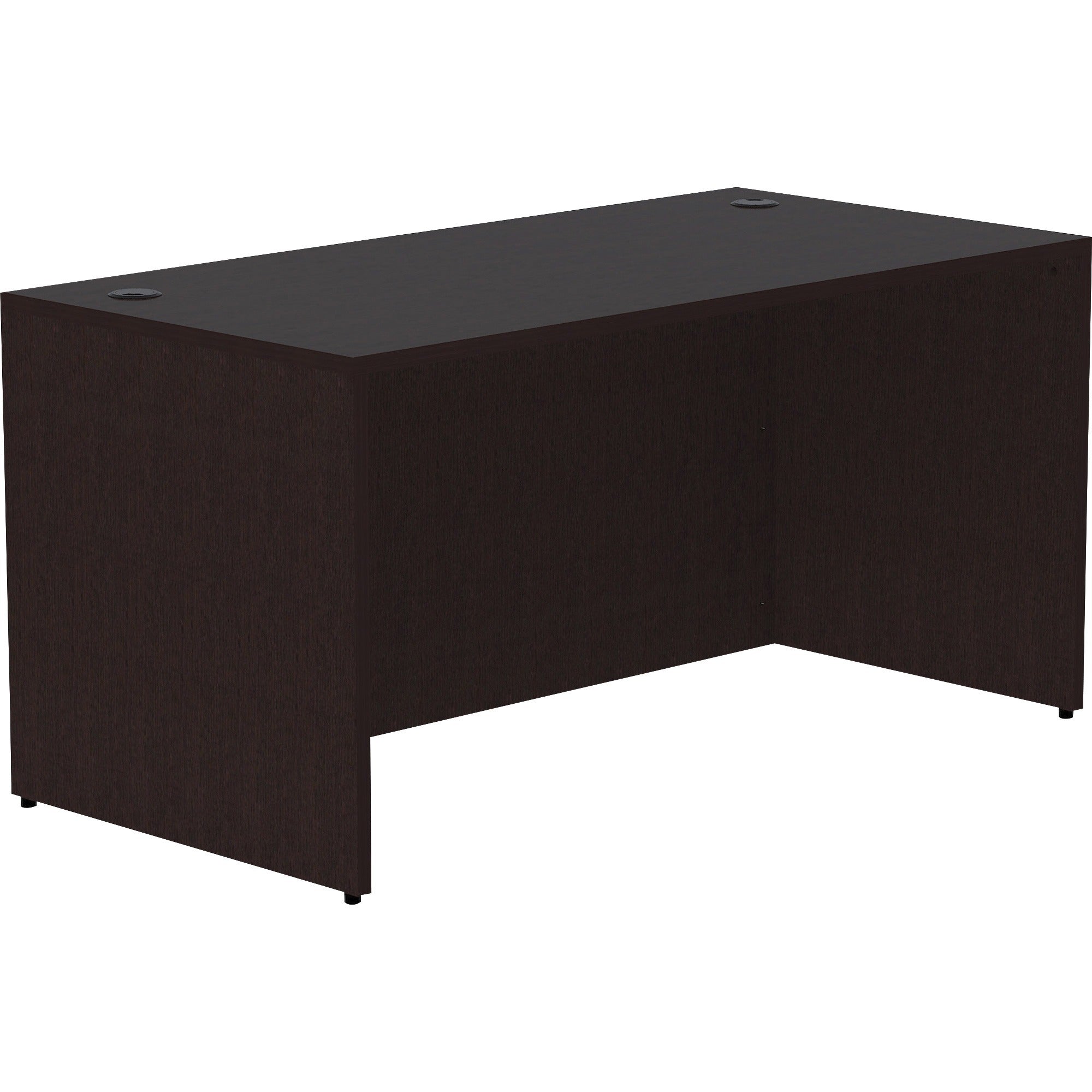 lorell-essentials-series-rectangular-desk-shell-60-x-30295-desk-shell-1-top-finish-espresso_llr18208 - 1