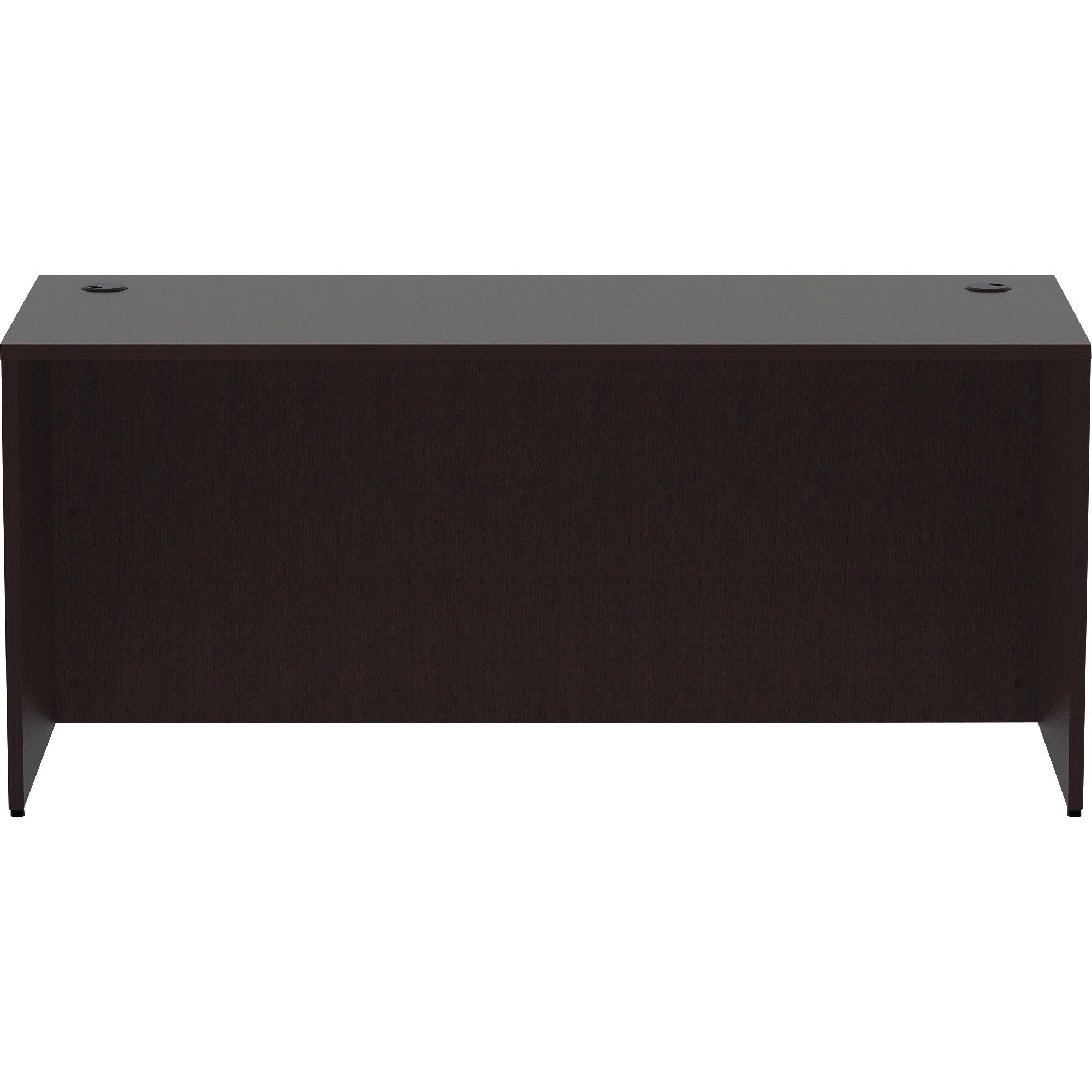 lorell-essentials-series-rectangular-desk-shell-66-x-30295-desk-shell-1-top-finish-espresso_llr18207 - 2