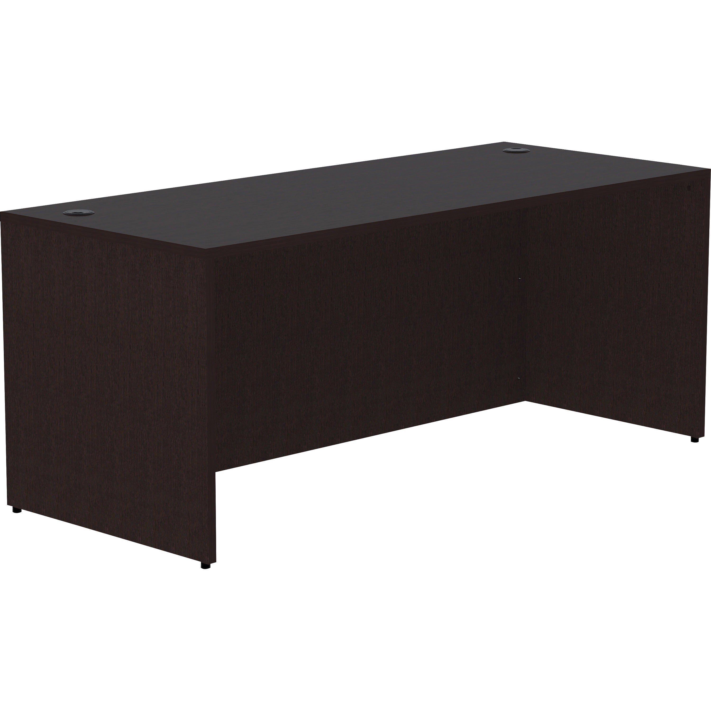 lorell-essentials-series-rectangular-desk-shell-72-x-30295-desk-shell-1-finish-espresso_llr18211 - 1