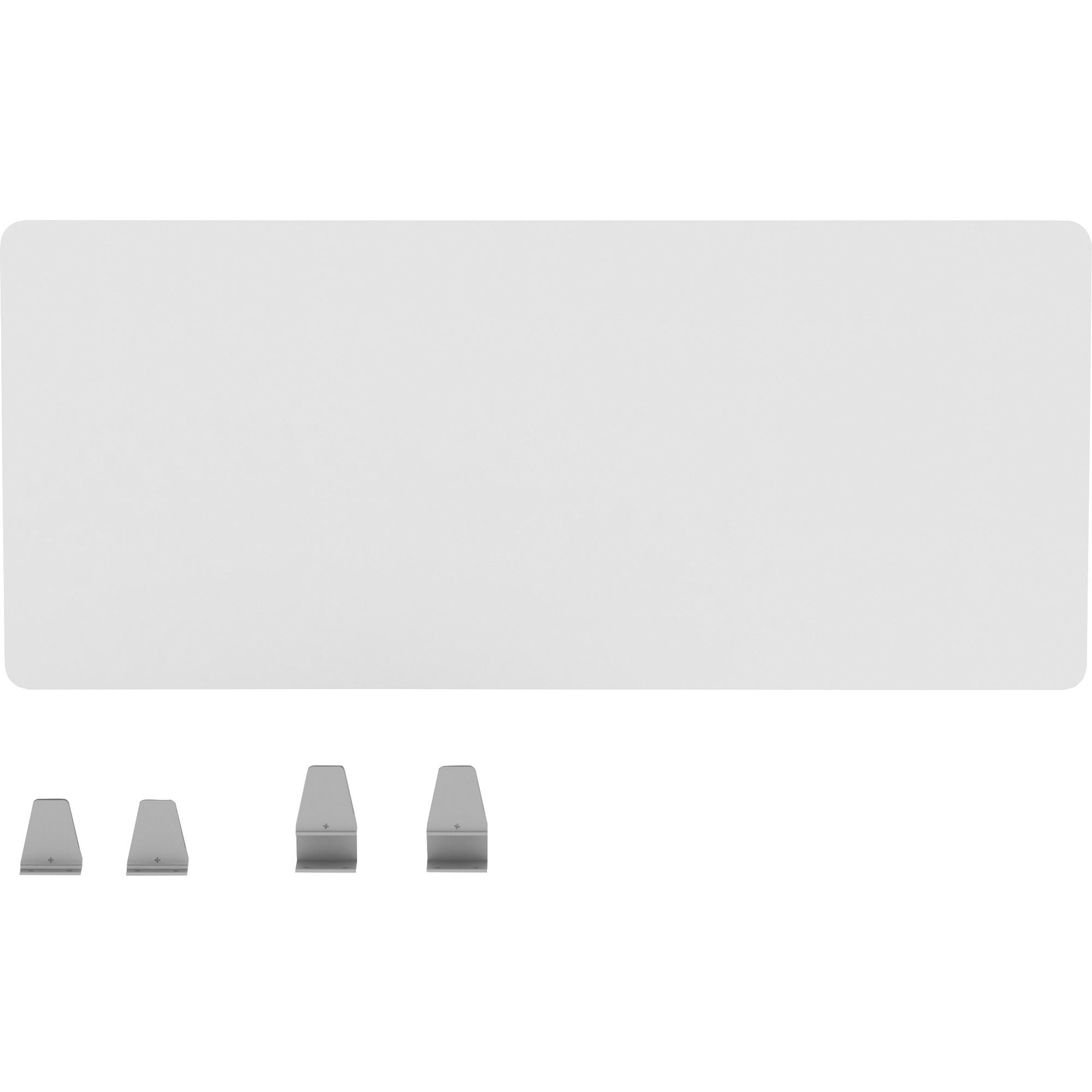 lorell-relevance-series-modesty-privacy-panel-36-x-158-t-mold-edge-material-acrylic-finish-clear_llr16246 - 2