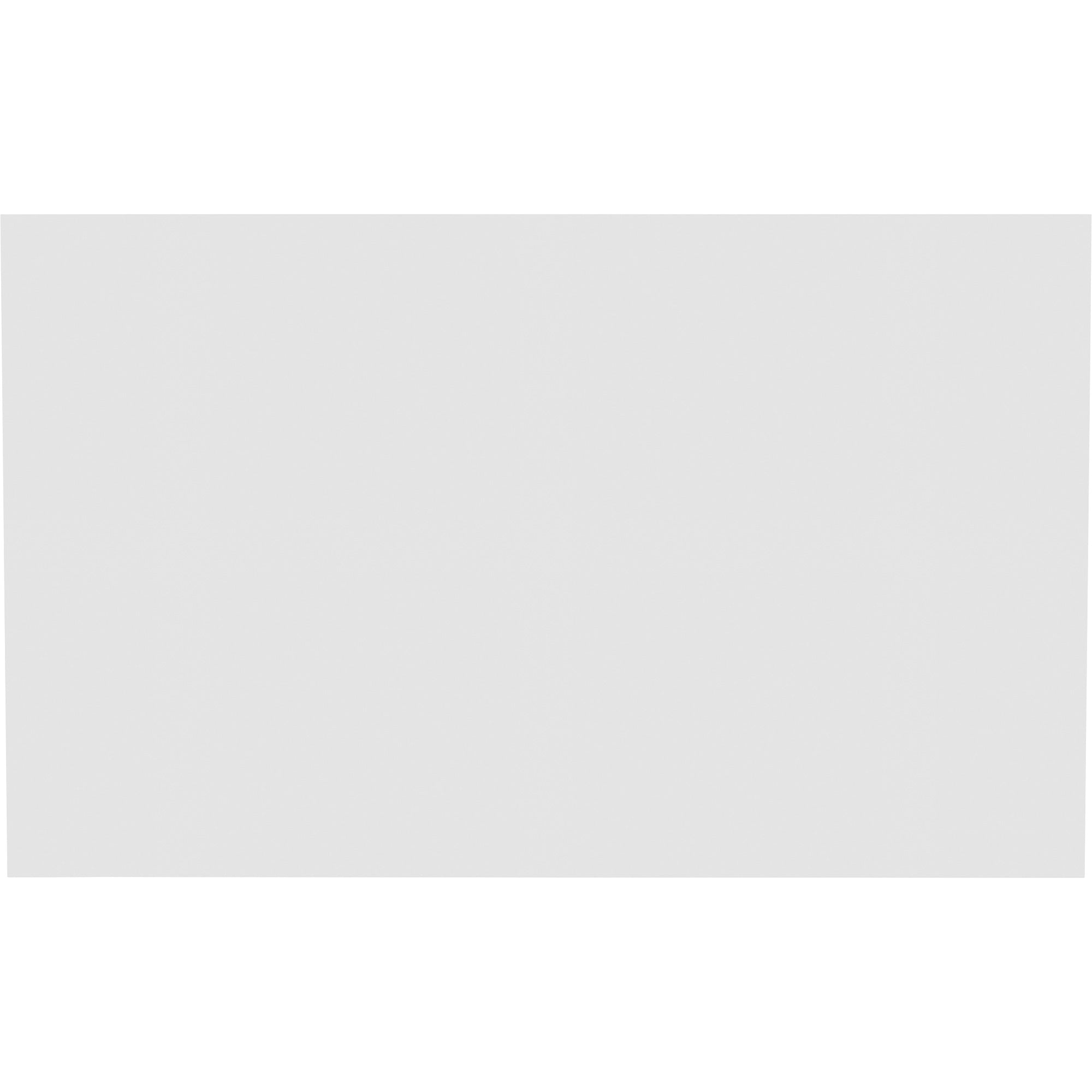 Lorell Adaptable Panel Divider - 24" Width x 2" Height x 37" Depth - Aluminum, Acrylic - Frosted - 1 Each - 2