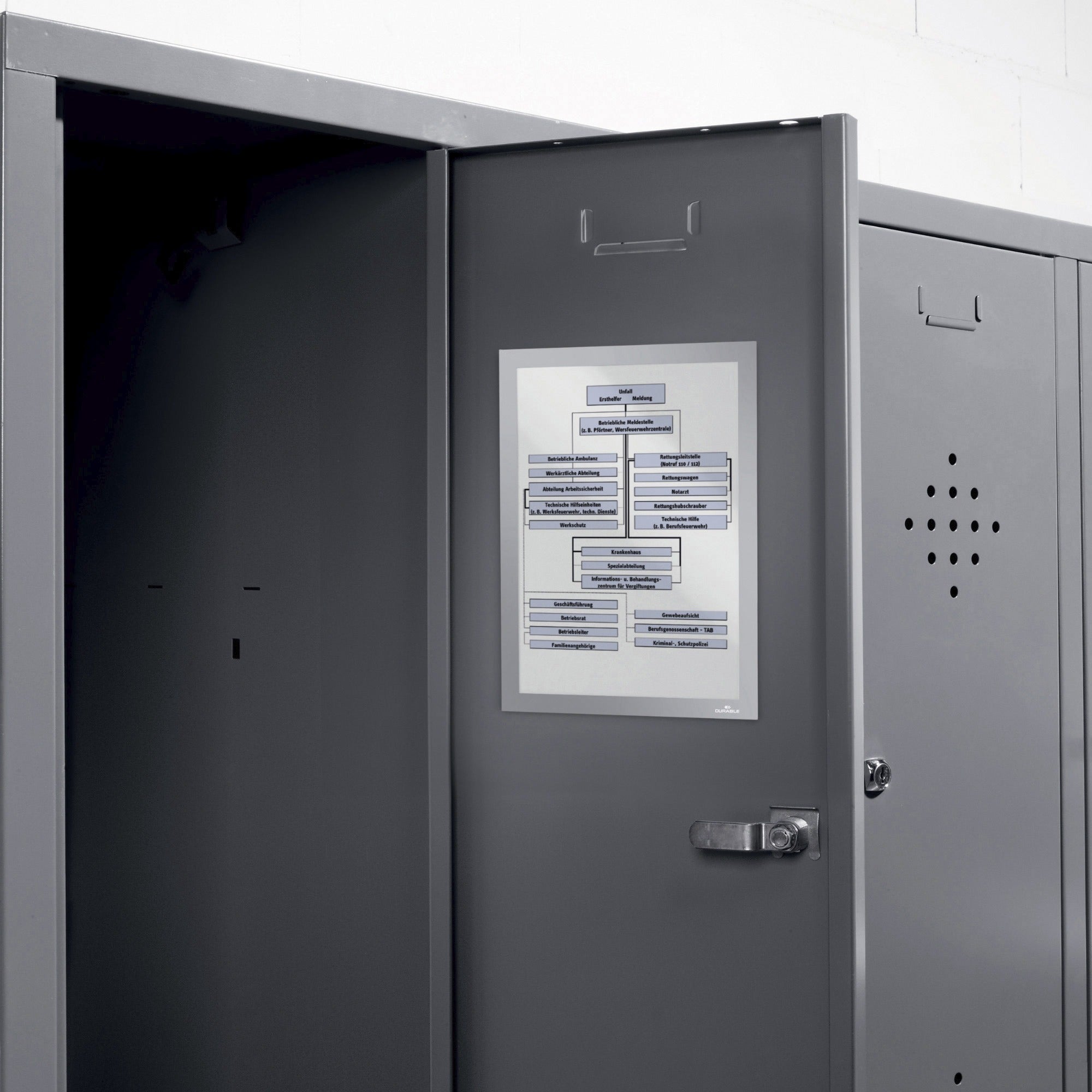 durable-duraframe-magnetic-frame-2-pack-550-holding-width-x-850-holding-height-magnetic-anti-glare-four-sided-sturdy-plastic-silver_dbl472123 - 2