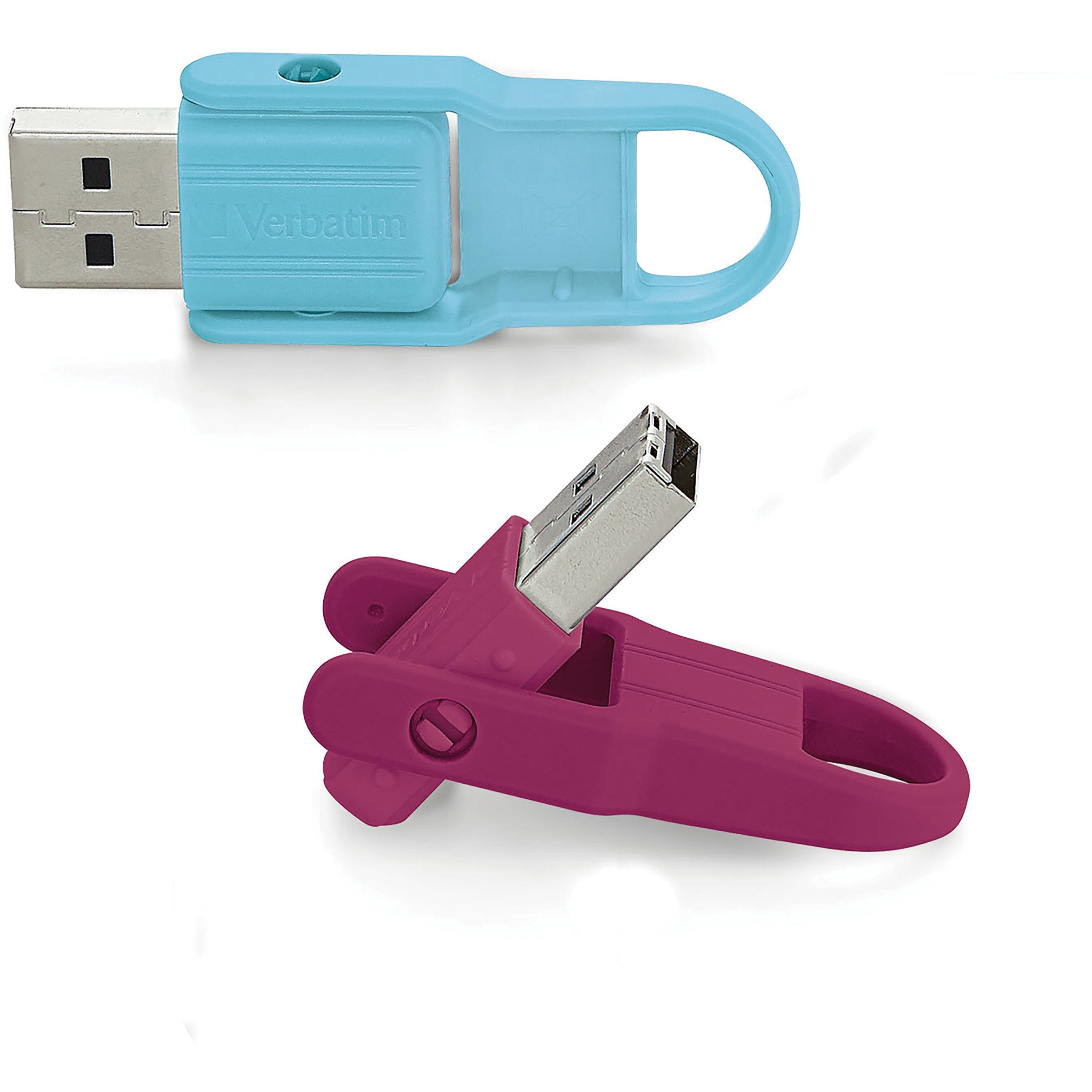 16gb-store-n-flip-usb-flash-drive-2pk-berry-blue-16gb-2pk-berry-blue_ver70377 - 1