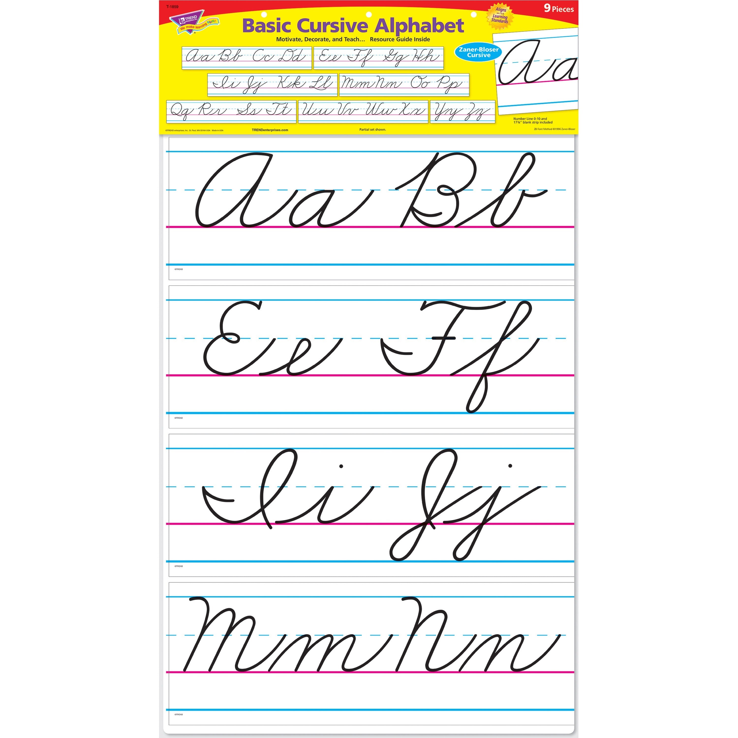 trend-basic-alphabet-bulletin-board-set-learning-theme-subject-7-x-letter-numbers-shape-reusable-durable-multicolor-white-paper-1-pack_tep1859 - 1