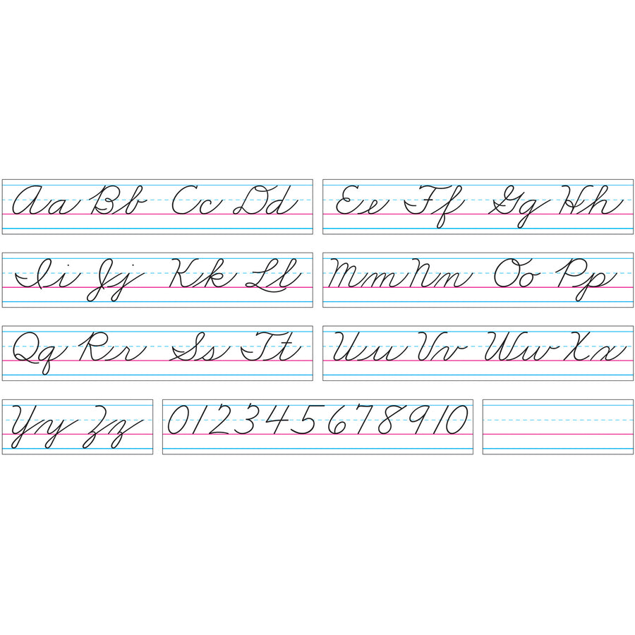 trend-basic-alphabet-bulletin-board-set-learning-theme-subject-7-x-letter-numbers-shape-reusable-durable-multicolor-white-paper-1-pack_tep1859 - 2