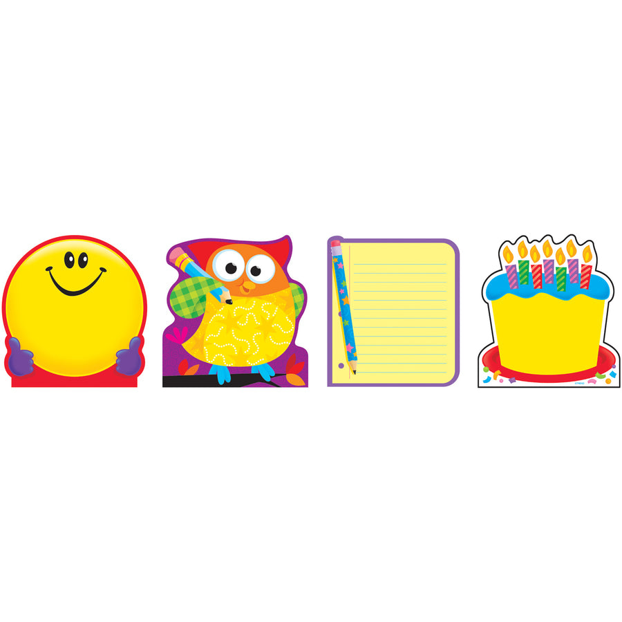 trend-everyday-favorites-variety-pack-notepads-5-x-5-square-multicolor-acid-free-adhesive-4-pack_tep72911 - 2