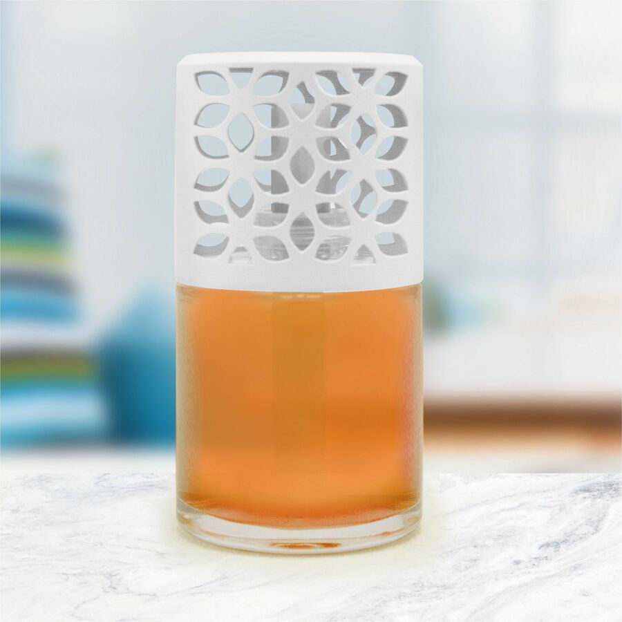 Bright Air Max Odor Eliminator - Gel - 4 fl oz (0.1 quart) - Citrus Burst - 6 / Carton - Phthalate-free, BHT Free, Paraben-free, Formaldehyde-free, NPE-free, Triclosan-free, Odor Neutralizer - 2