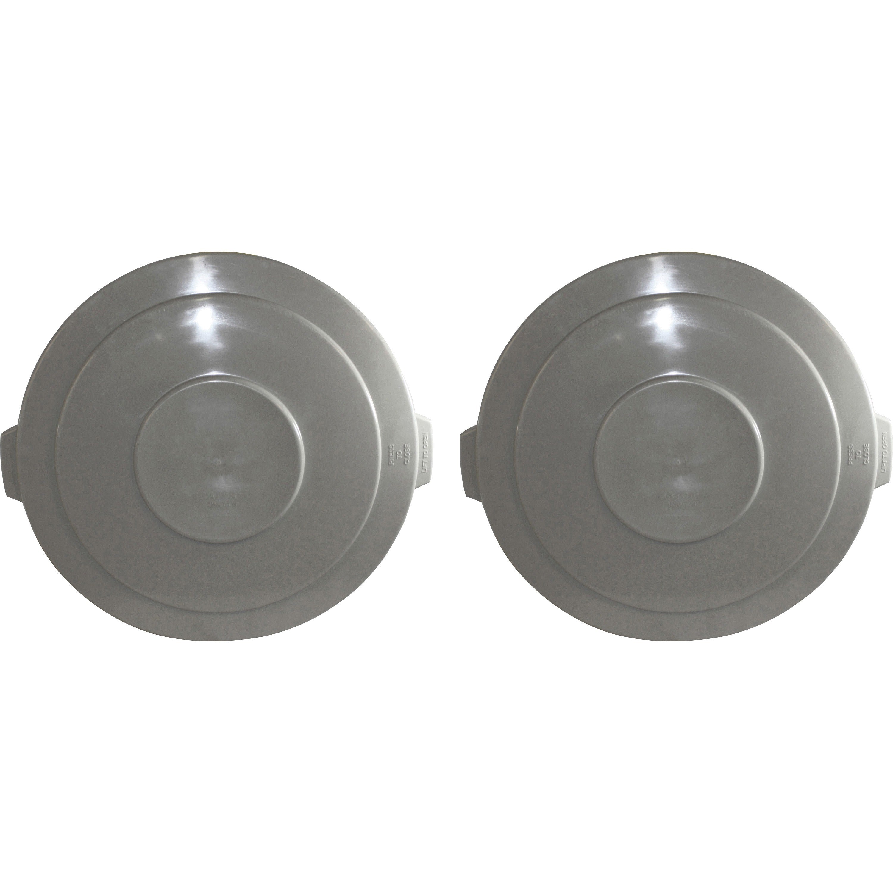 genuine-joe-gator-55-gallon-container-lid-plastic-2-carton-gray_gjo00247ct - 1