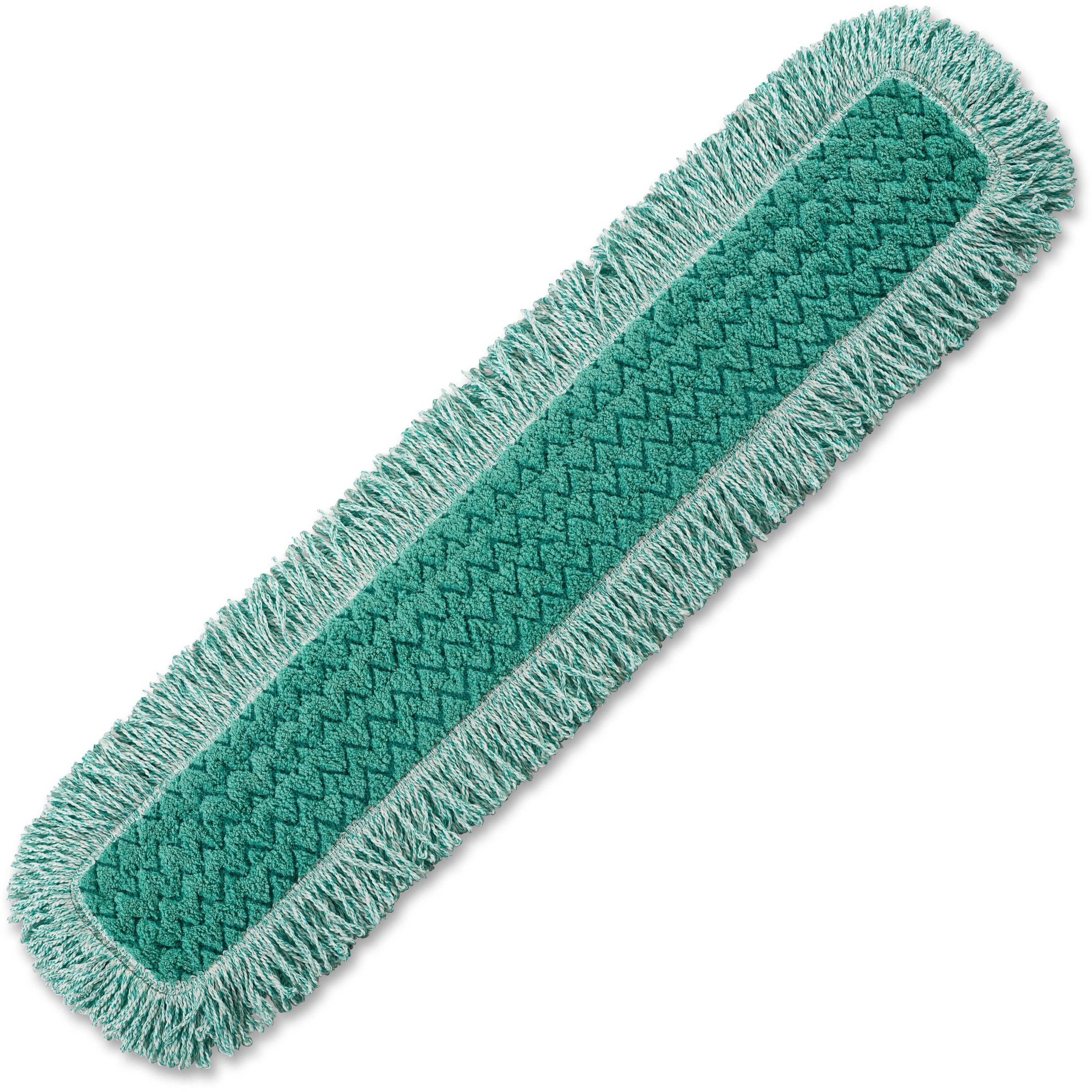 rubbermaid-commercial-hygen-36-fringed-dust-mop-pad-36-width-microfiber-6-carton_rcpq438ct - 1
