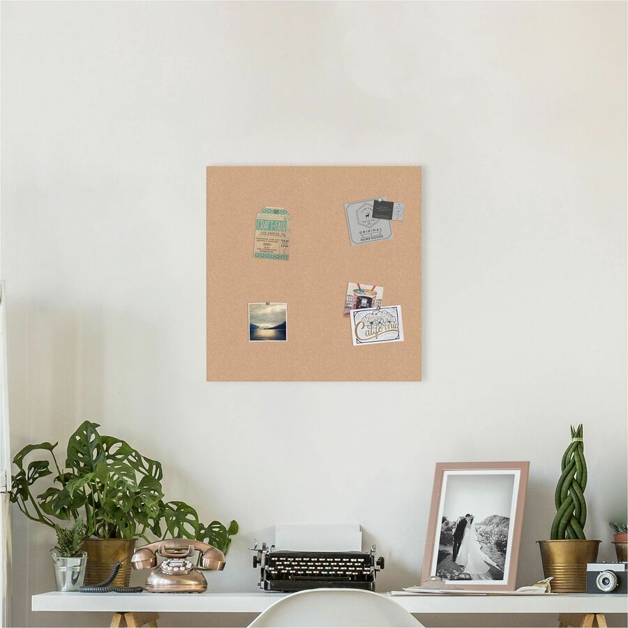 u-brands-cork-canvas-bulletin-board-23-x-23--natural-cork-surface-self-healing-durable-mounting-system-tackable-frameless-1-each_ubr2874u0001 - 2