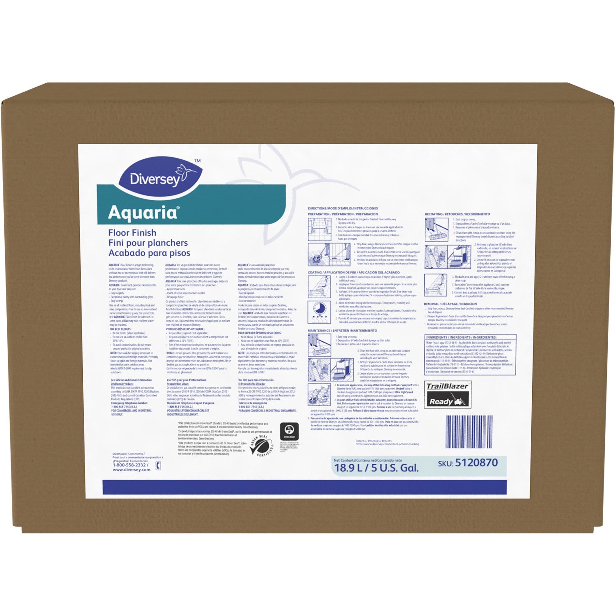 diversey-aquaria-floor-finish-ready-to-use-640-fl-oz-20-quart-ammonia-scent-1-each-slip-resistant-durable-long-lasting-white_dvo5120870 - 1
