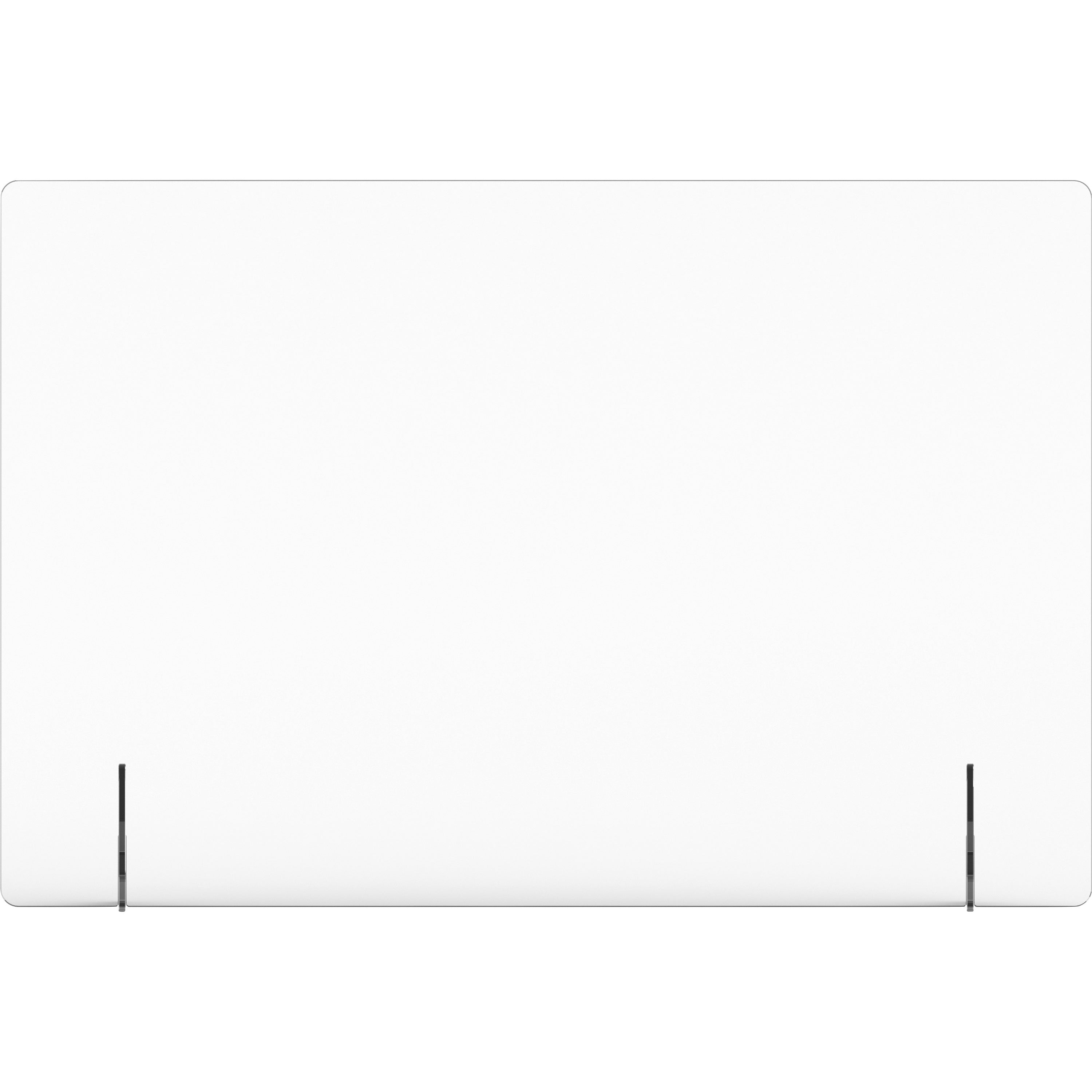 lorell-social-distancing-barrier-36-width-x-7-depth-x-24-height-1-each-clear-acrylic_llr55684 - 2