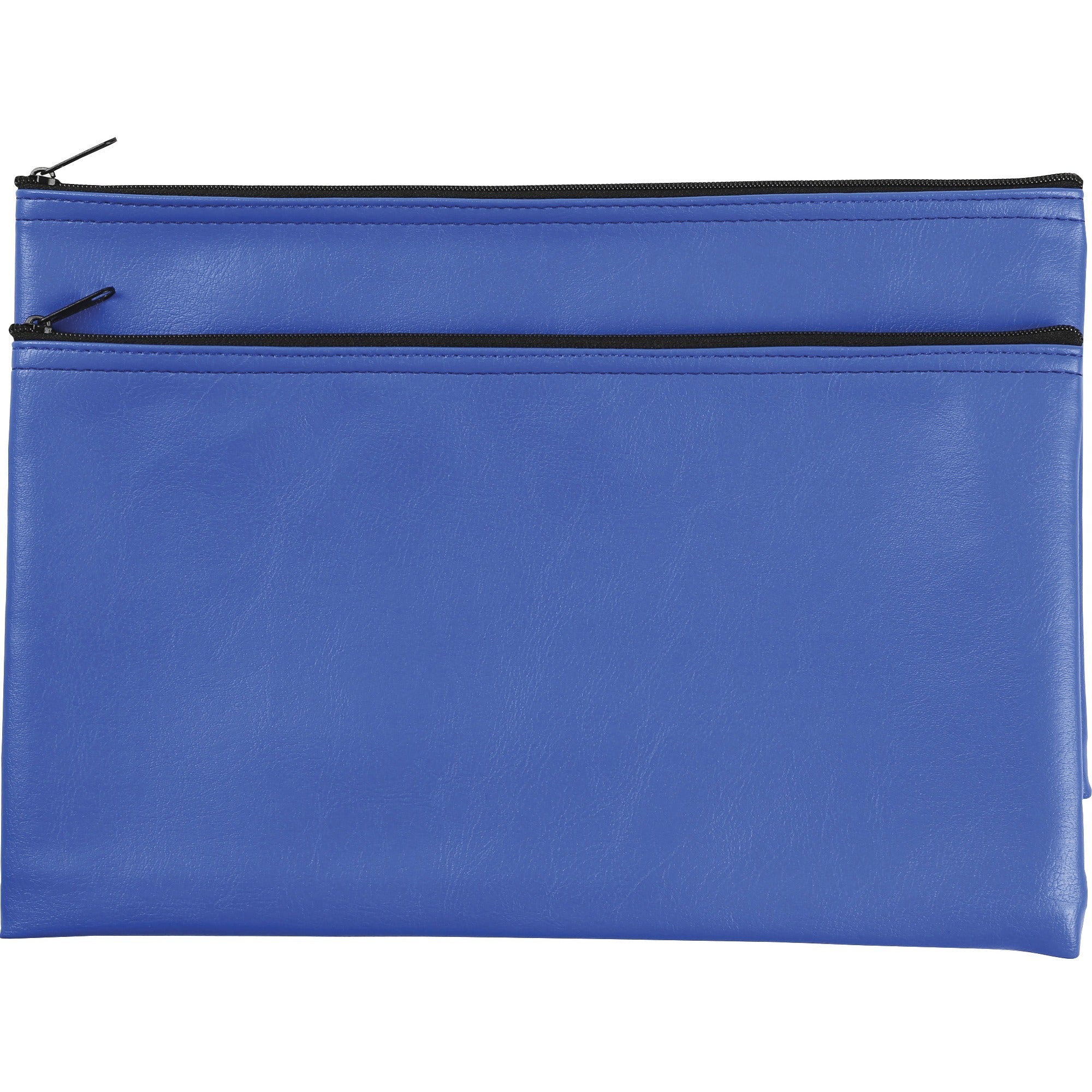 sparco-carrying-case-wallet-cash-check-receipt-office-supplies-blue-polyvinyl-chloride-pvc-body-x-11-width-x-6-depth-2-pack_spr00087 - 1