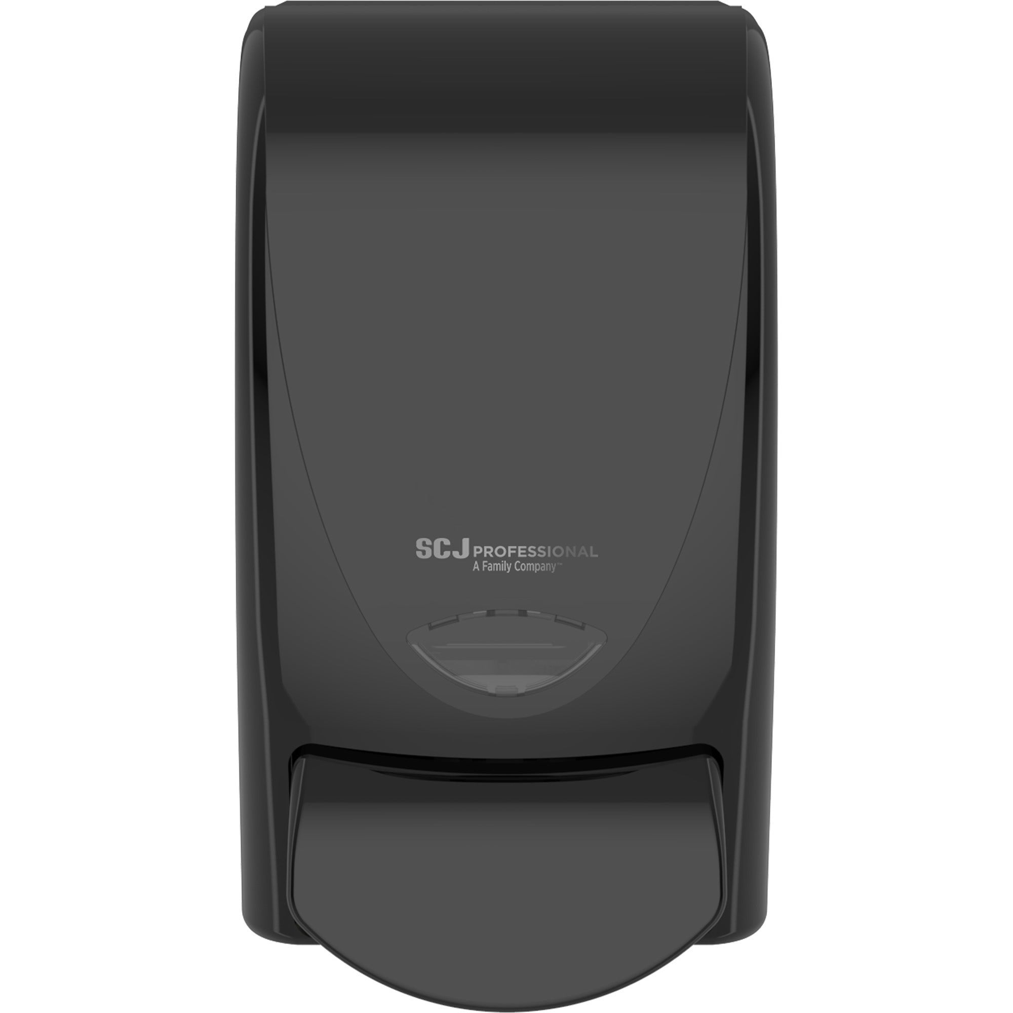 sc-johnson-proline-curve-manual-dispenser-manual-106-quart-capacity-durable-antimicrobial-anti-bacterial-black-1each_sjn91128 - 1