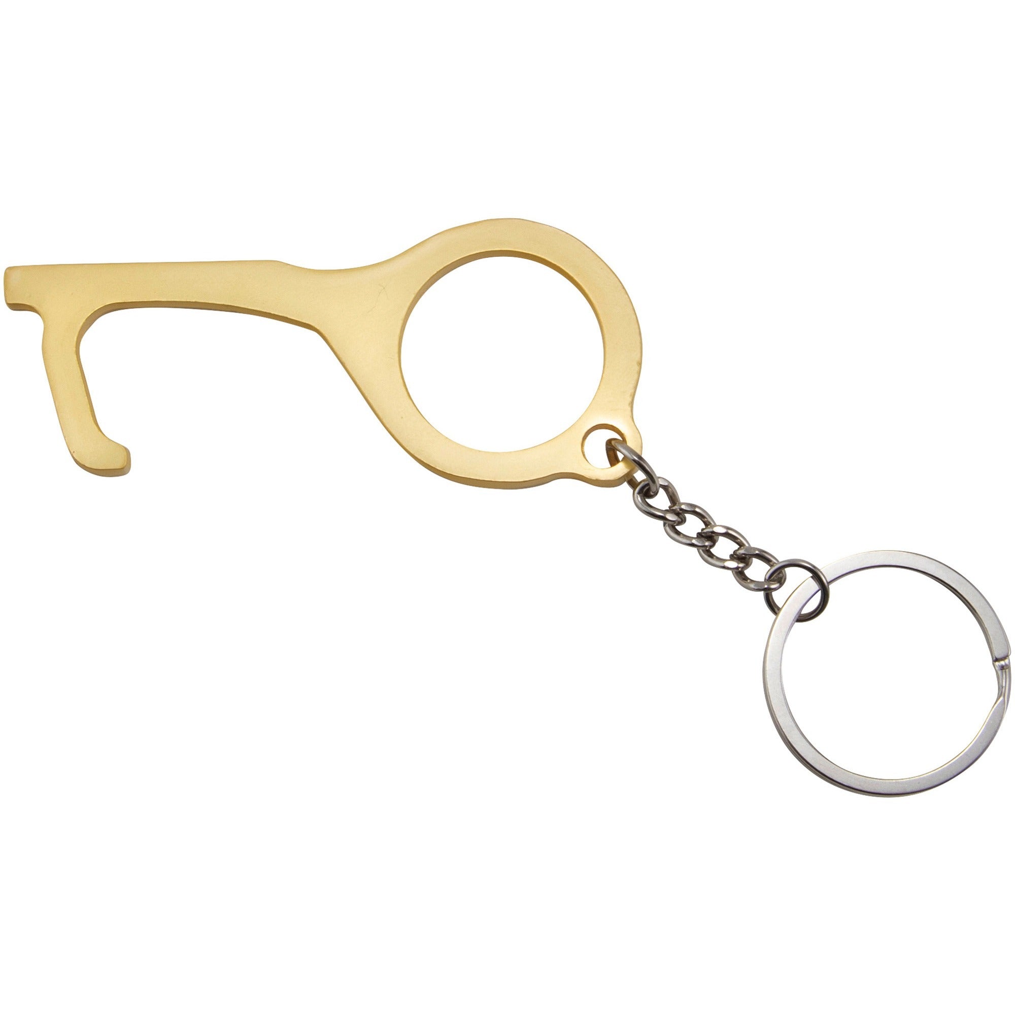 advantus-touch-free-door-opener-25-width-x-03-height-x-33-length-2-pack-brown-brass_avt75695 - 1