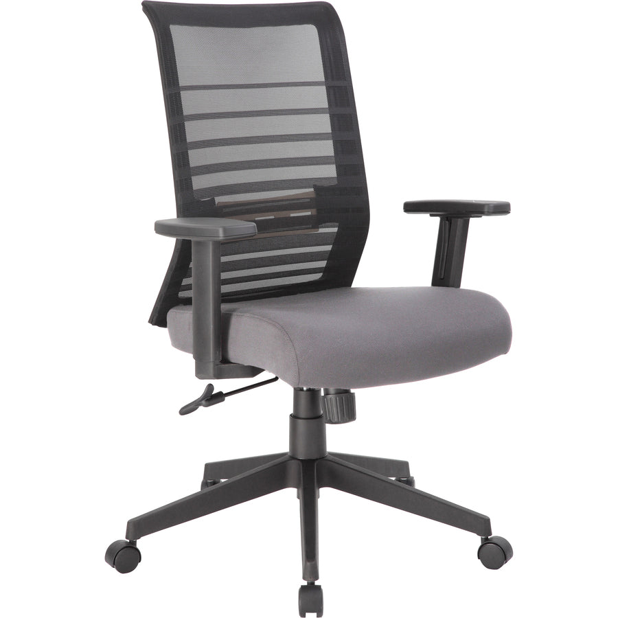 lorell-removable-mesh-seat-cover-19-length-x-19-width-polyester-mesh-gray-1-each_llr00595 - 2