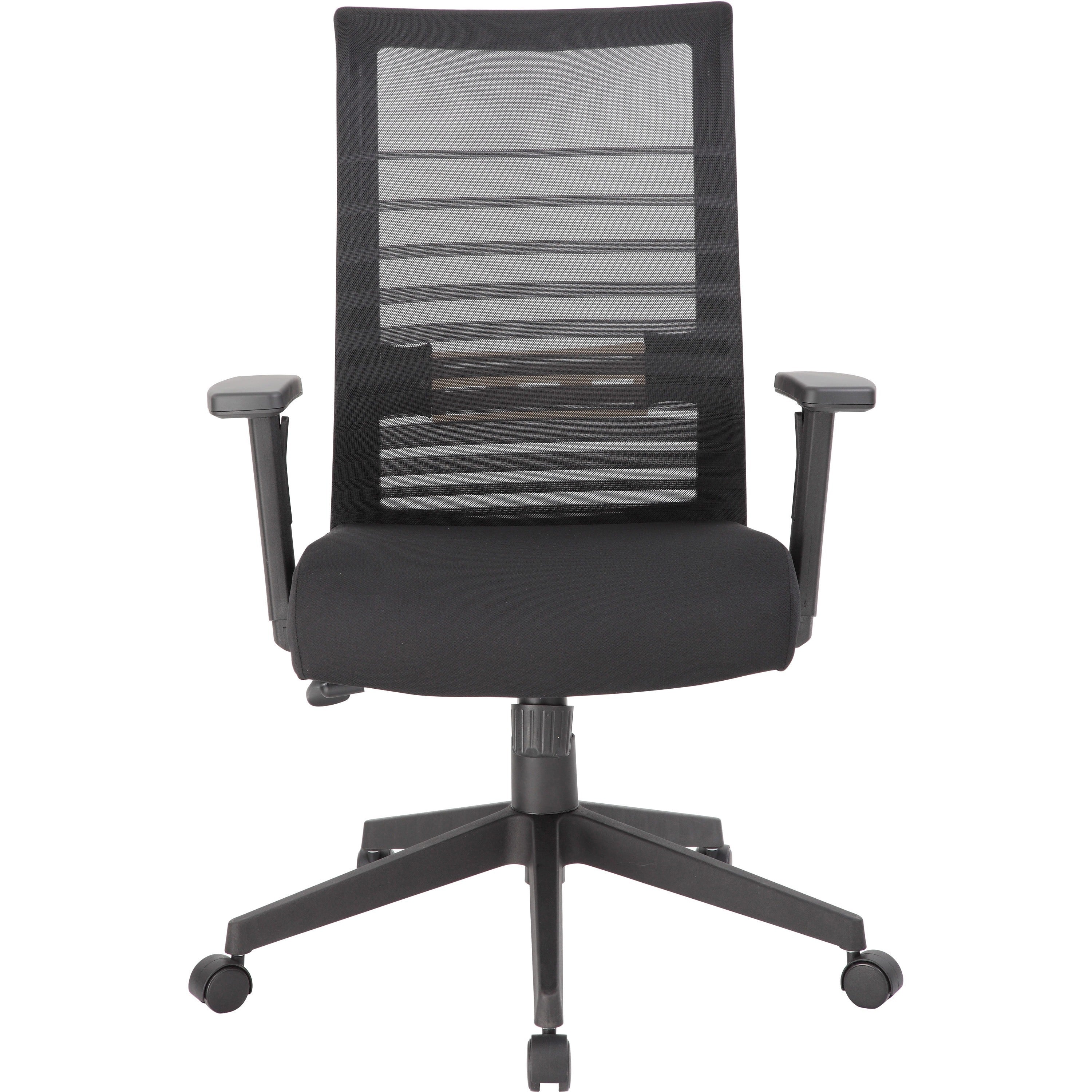 lorell-removable-mesh-seat-cover-fabric-seat-black-armrest-1-each_llr00590 - 2