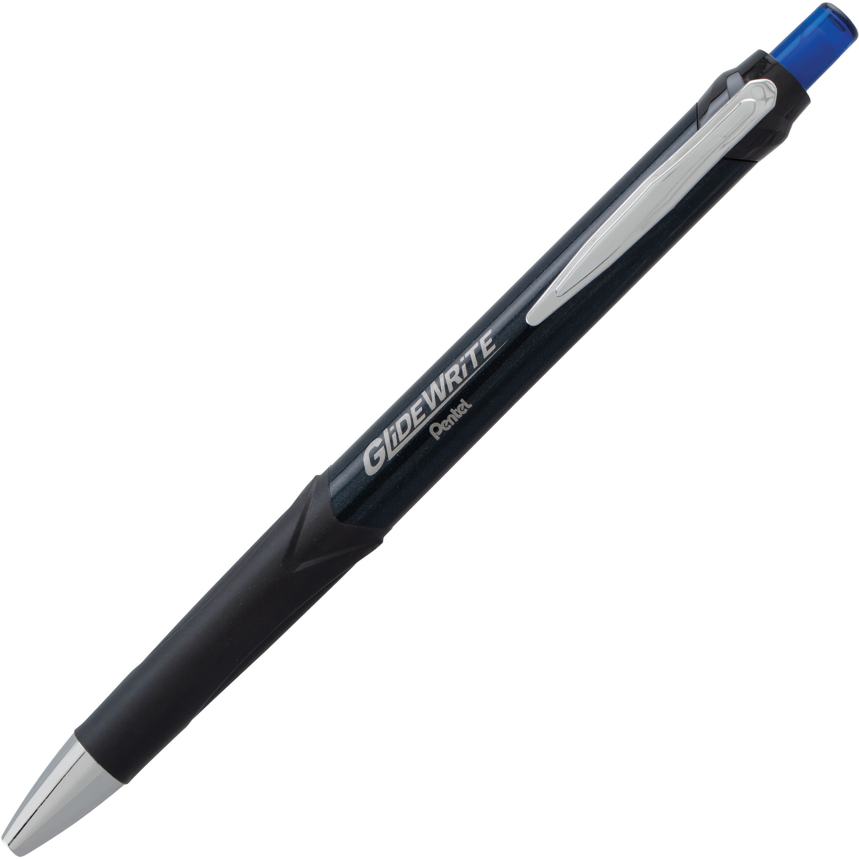 pentel-glidewrite-signature-gel-ballpoint-pen-1-mm-pen-point-size-blue-gel-based-ink-1-dozen_penbx930ac - 1