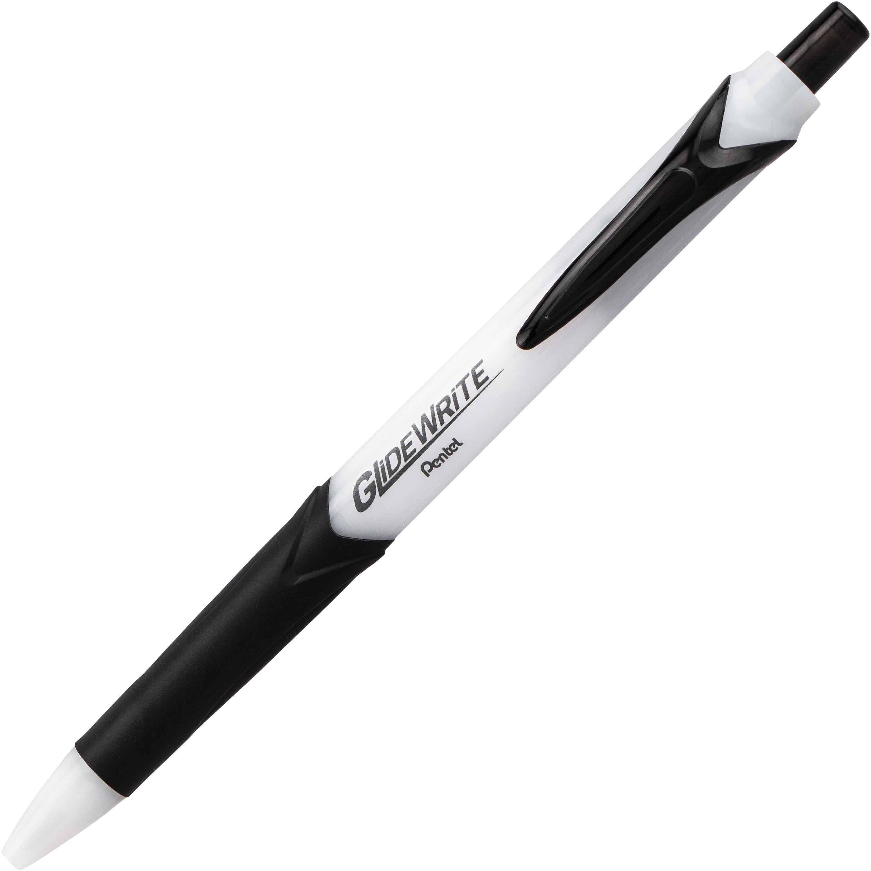 pentel-glidewrite-10mm-ballpoint-pen-1-mm-pen-point-size-black-gel-based-ink-24-pack_penbx910asw2 - 1