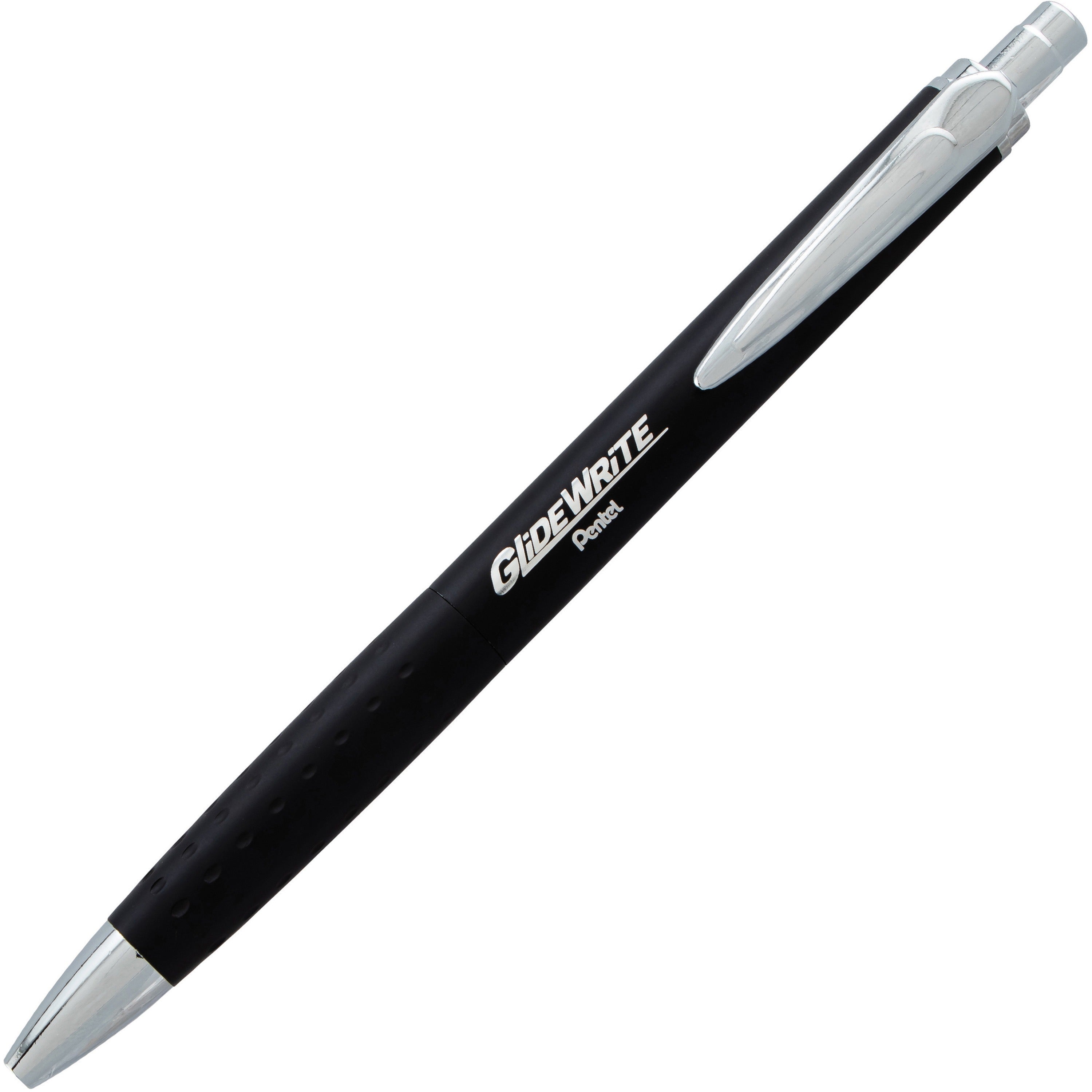 pentel-glidewrite-executive-ballpoint-pen-1-mm-pen-point-size-black-gel-based-ink-1-each_penbx970abp - 1