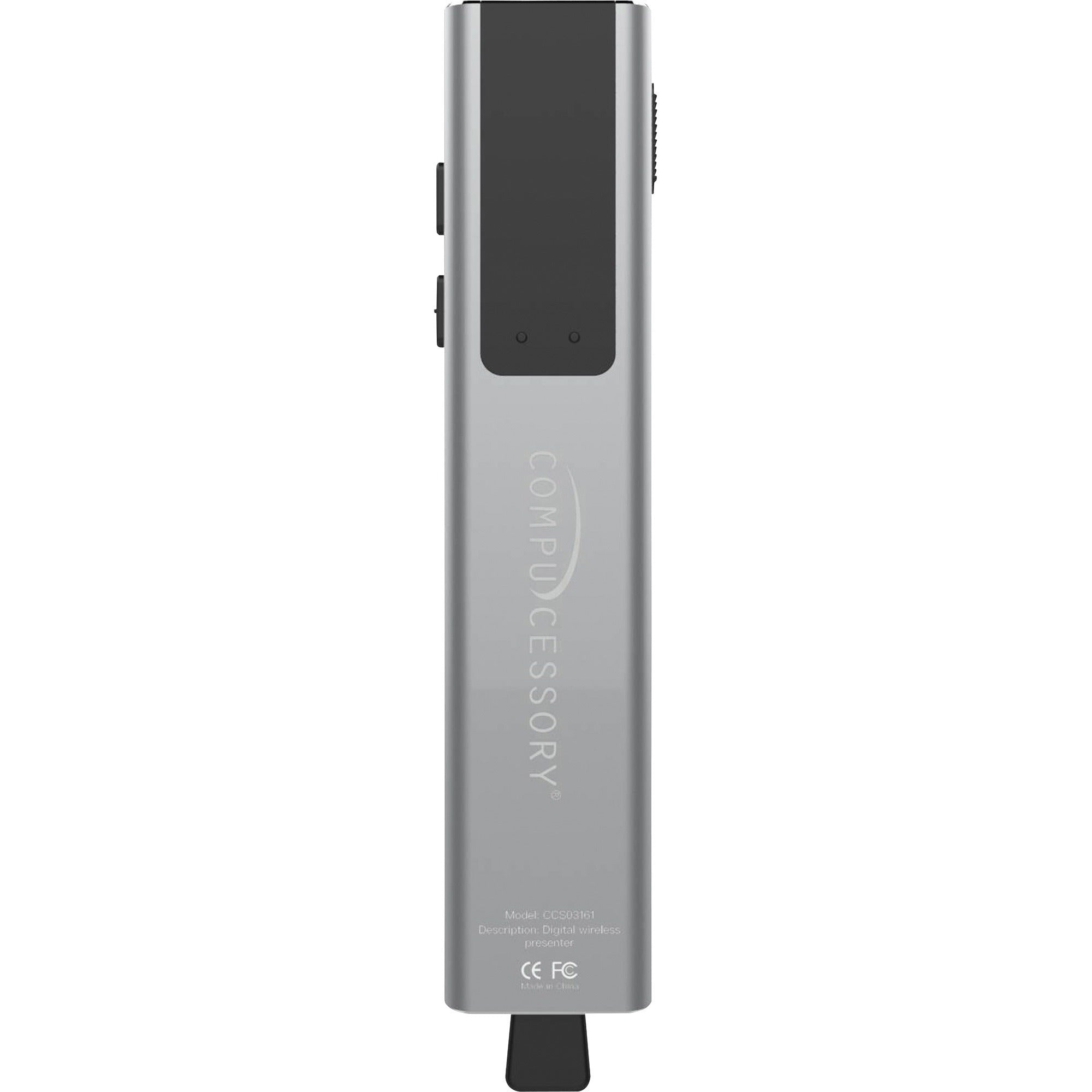 compucessory-wireless-digital-presenter-wireless-95-ft-silver-1-pack-usb_ccs03161 - 2