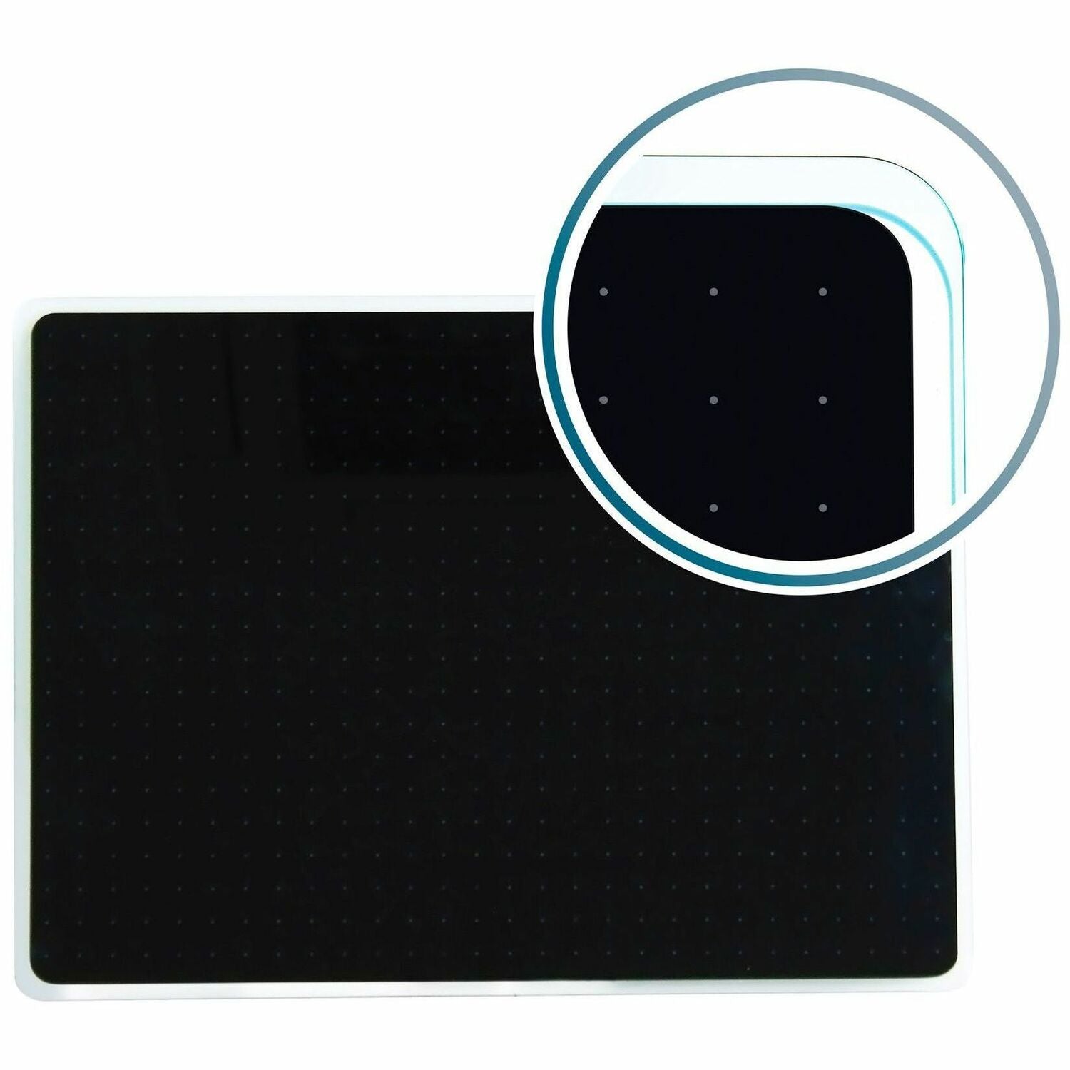 viztex-glacier-black-multi-purpose-grid-glass-dry-erase-board-24-x-36-24-2-ft-width-x-36-3-ft-height-black-tempered-glass-surface-rectangle-durable-smudge-resistant-frameless-magnetic-multi-grid-ghost-resistant-wear-resista_flrfcvgm2436bg - 1