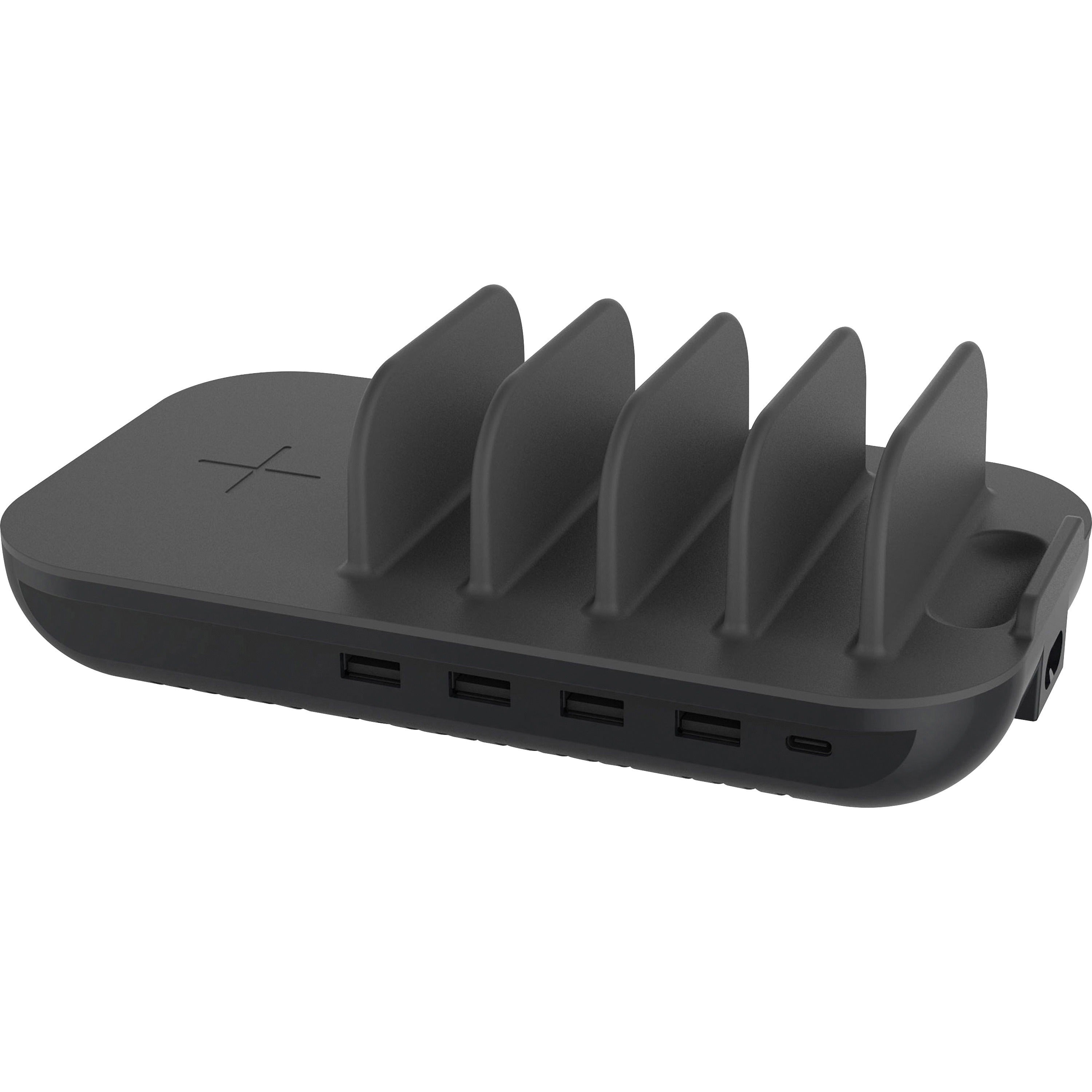 kantek-wireless-charging-pad-charging-station-1-each-input-connectors-usb_ktkdc1300b - 1