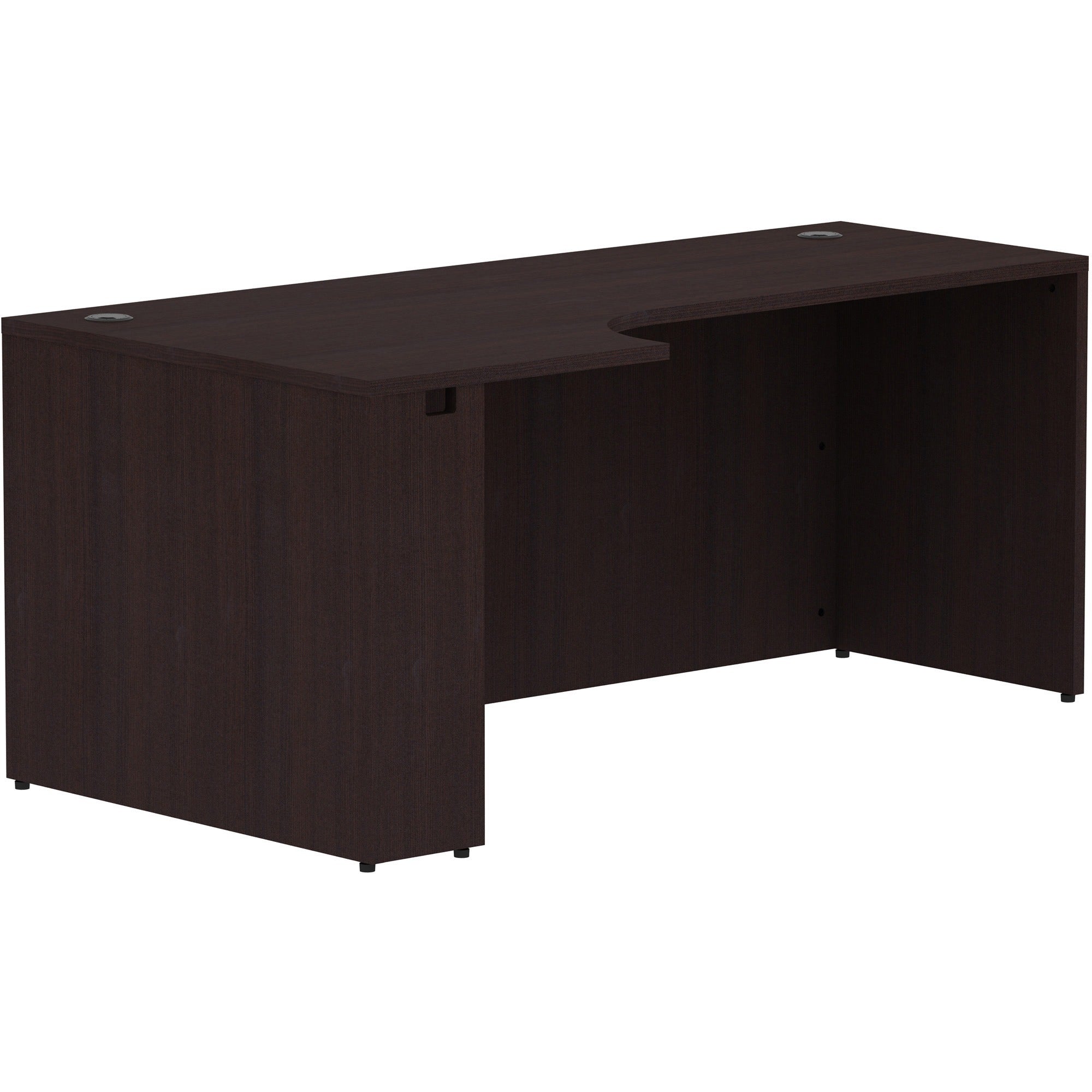 lorell-essentials-series-left-corner-credenza-72-x-36-x-24295-credenza-1-top-finish-espresso-laminate_llr18267 - 1