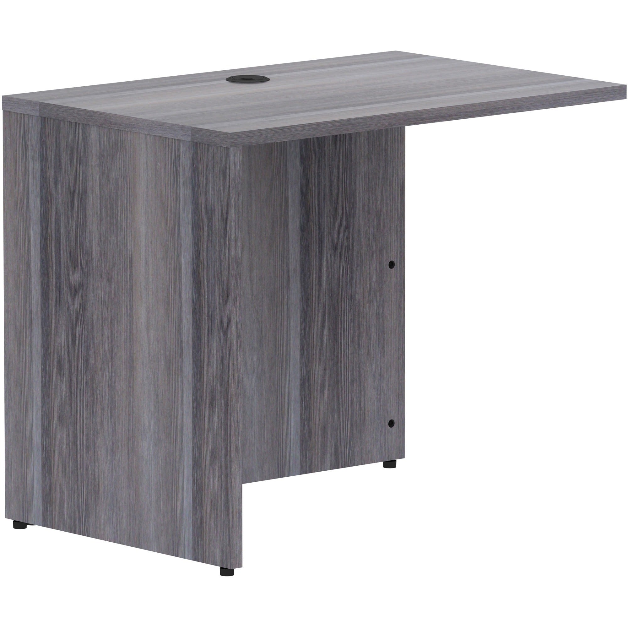 lorell-essentials-series-return-shell-35-x-24295-return-shell-1-top-finish-weathered-charcoal-laminate_llr69594 - 1