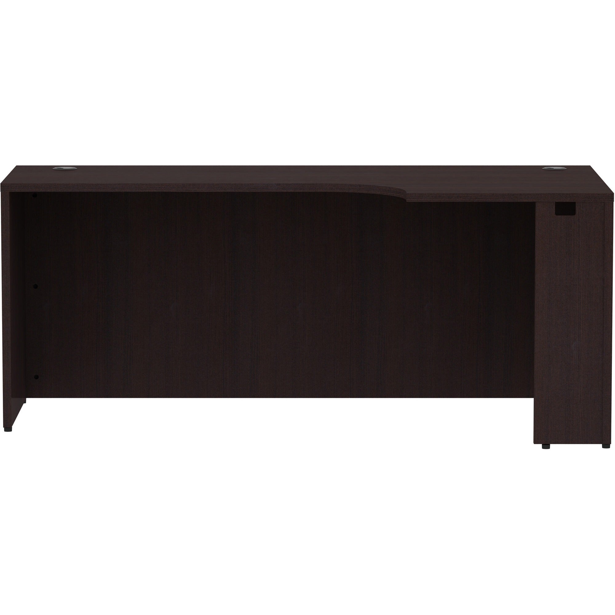 lorell-essentials-series-right-corner-credenza-72-x-36-x-24295-credenza-1-top-finish-espresso-laminate_llr18268 - 2