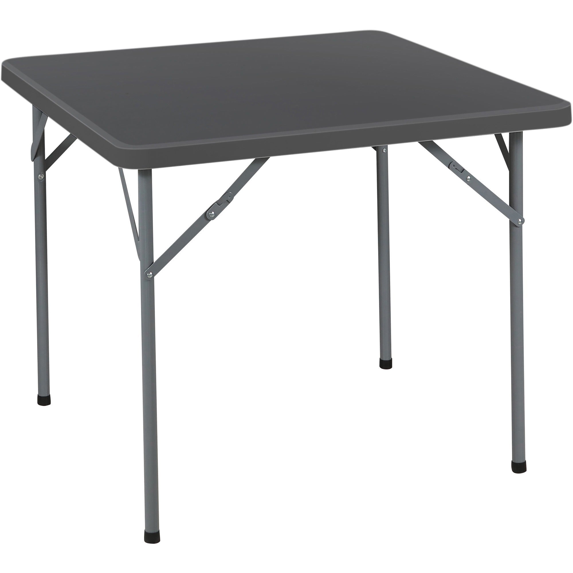 iceberg-indestructable-too-square-folding-table-for-table-topsquare-top-powder-coated-base-200-lb-capacity-34-table-top-length-x-34-table-top-width-29-height-gray-1-each_ice65257 - 1