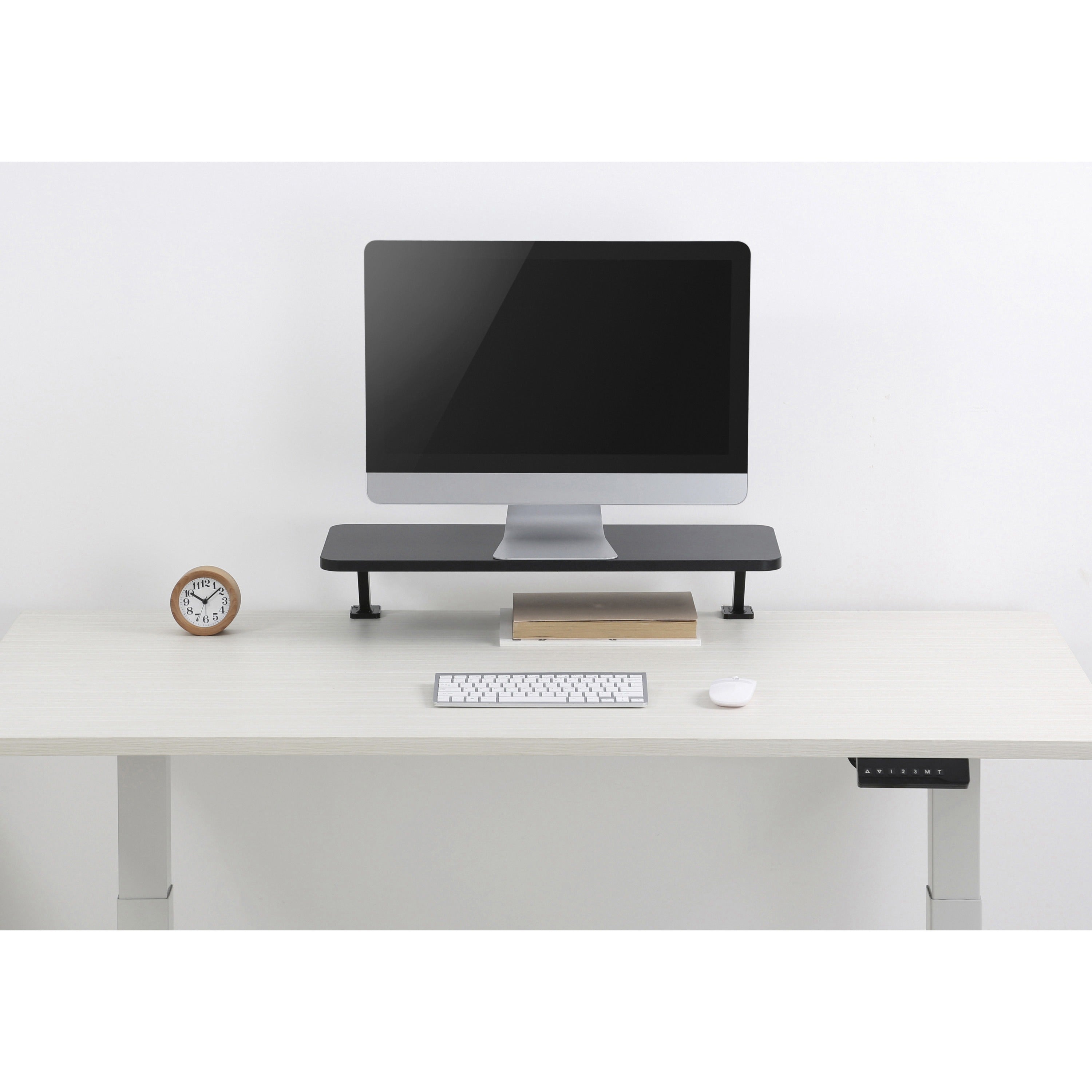 kantek-monitor-stand-40-lb-load-capacity-51-height-x-102-width-desk-black_ktkds910 - 2