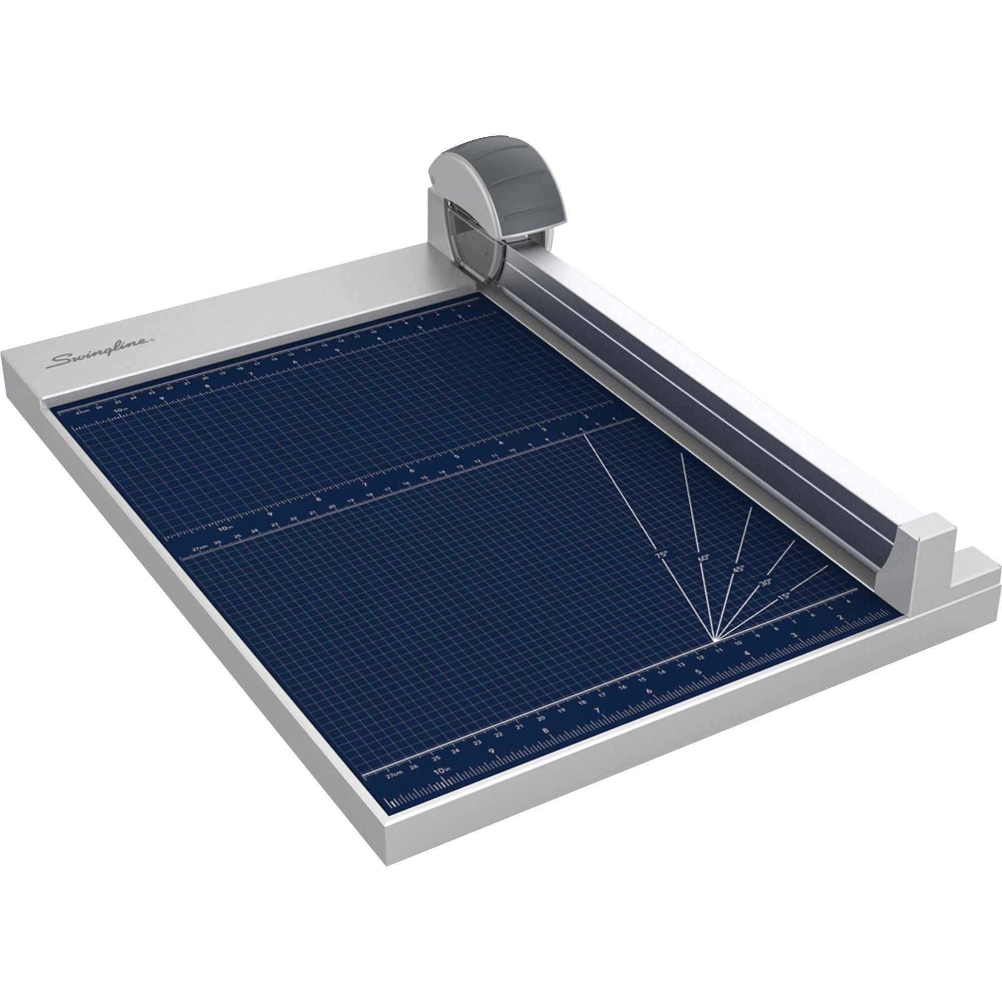 swingline-1215-rotary-trimmer-15-sheet-cutting-capacity-12-cutting-length-rotating-blade-silver-1-each_swi10009 - 1