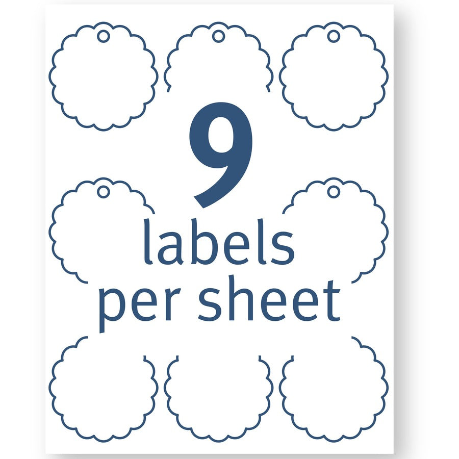 avery-textured-round-scallop-tags-250-diameter-round-scallop-5-carton-card-stock-metal-white_ave80511 - 2