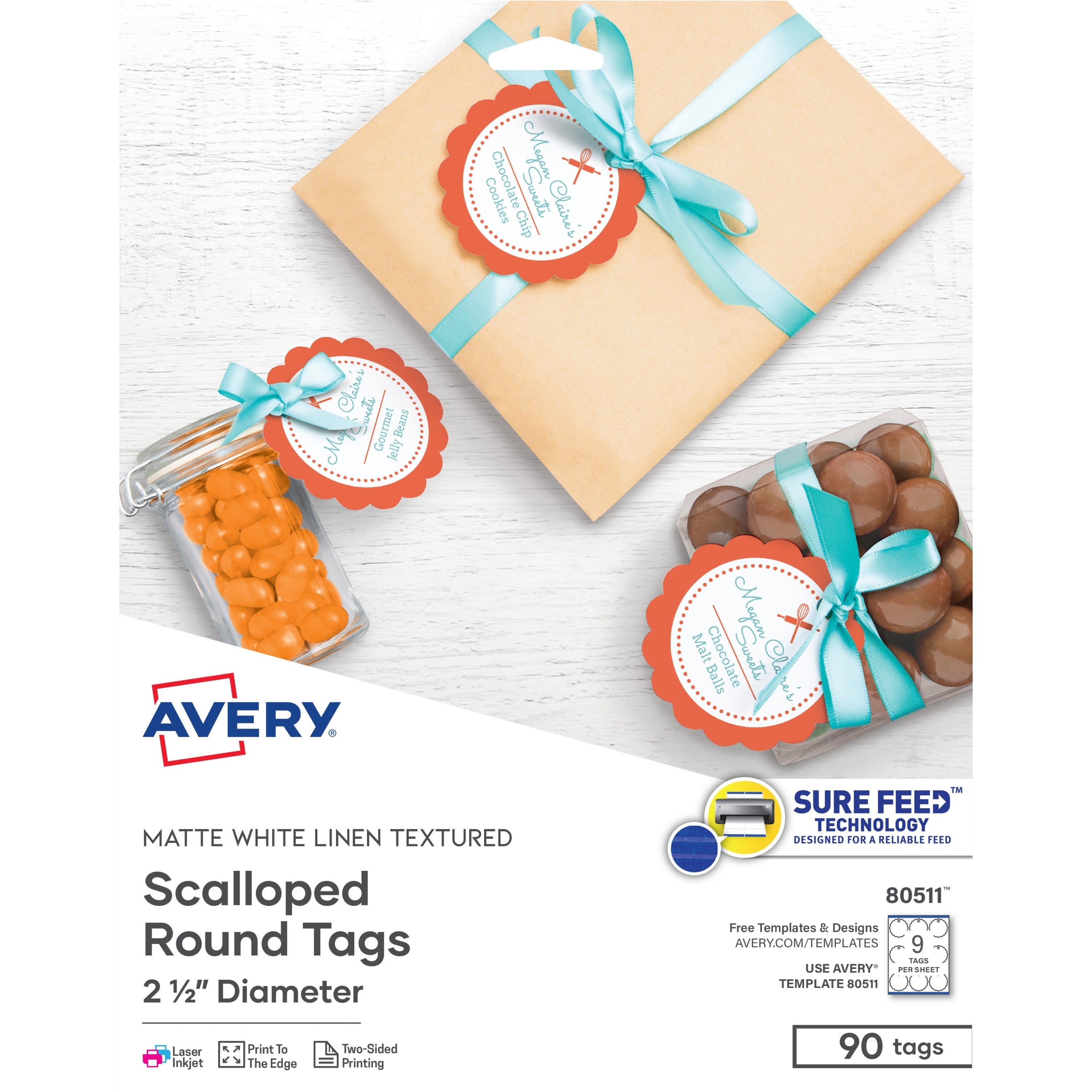 avery-textured-round-scallop-tags-250-diameter-round-scallop-5-carton-card-stock-metal-white_ave80511 - 1