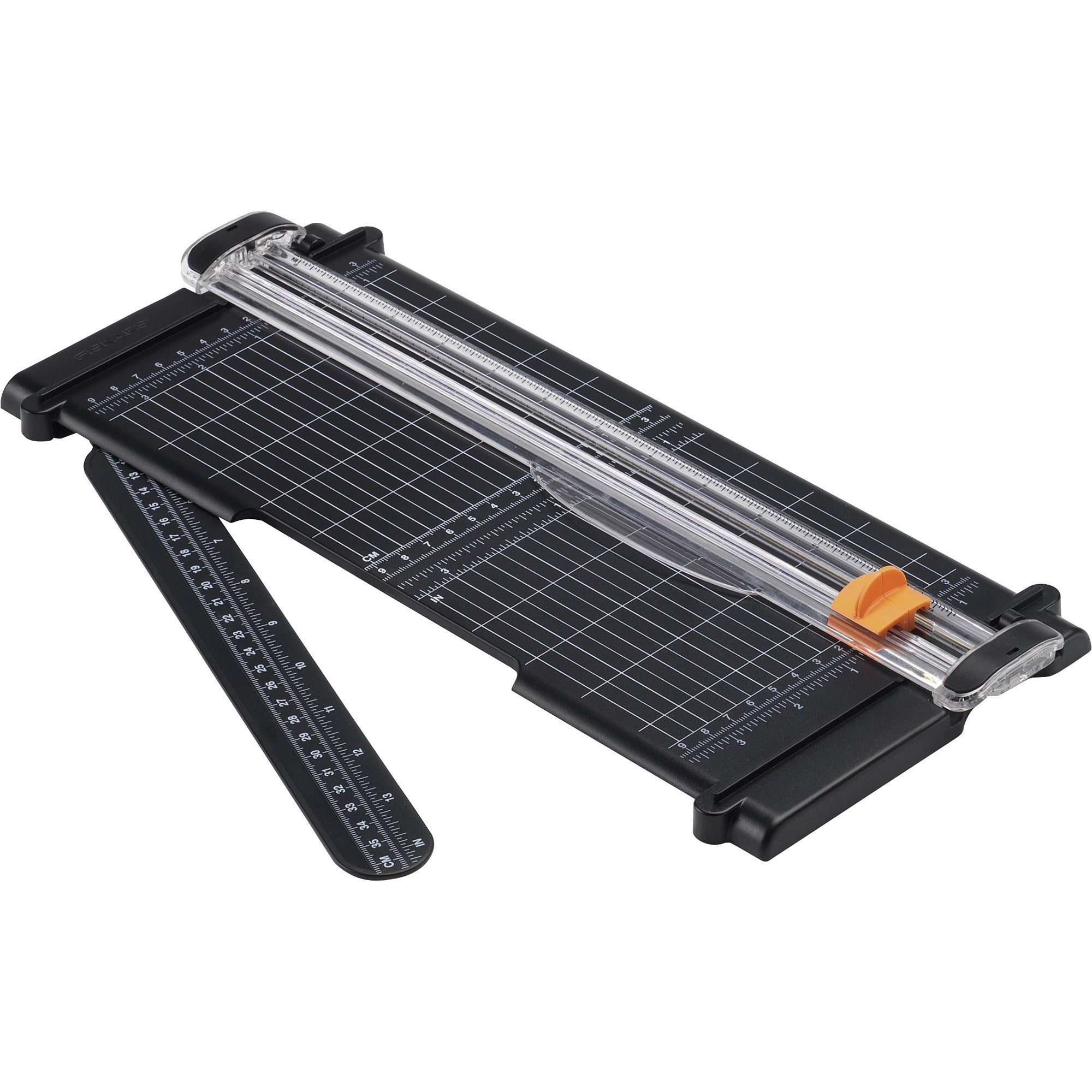 fiskars-surecut-12-portable-paper-trimmer-12-cutting-length-68-overall-length-titanium-1-each_fsk1545401003 - 1
