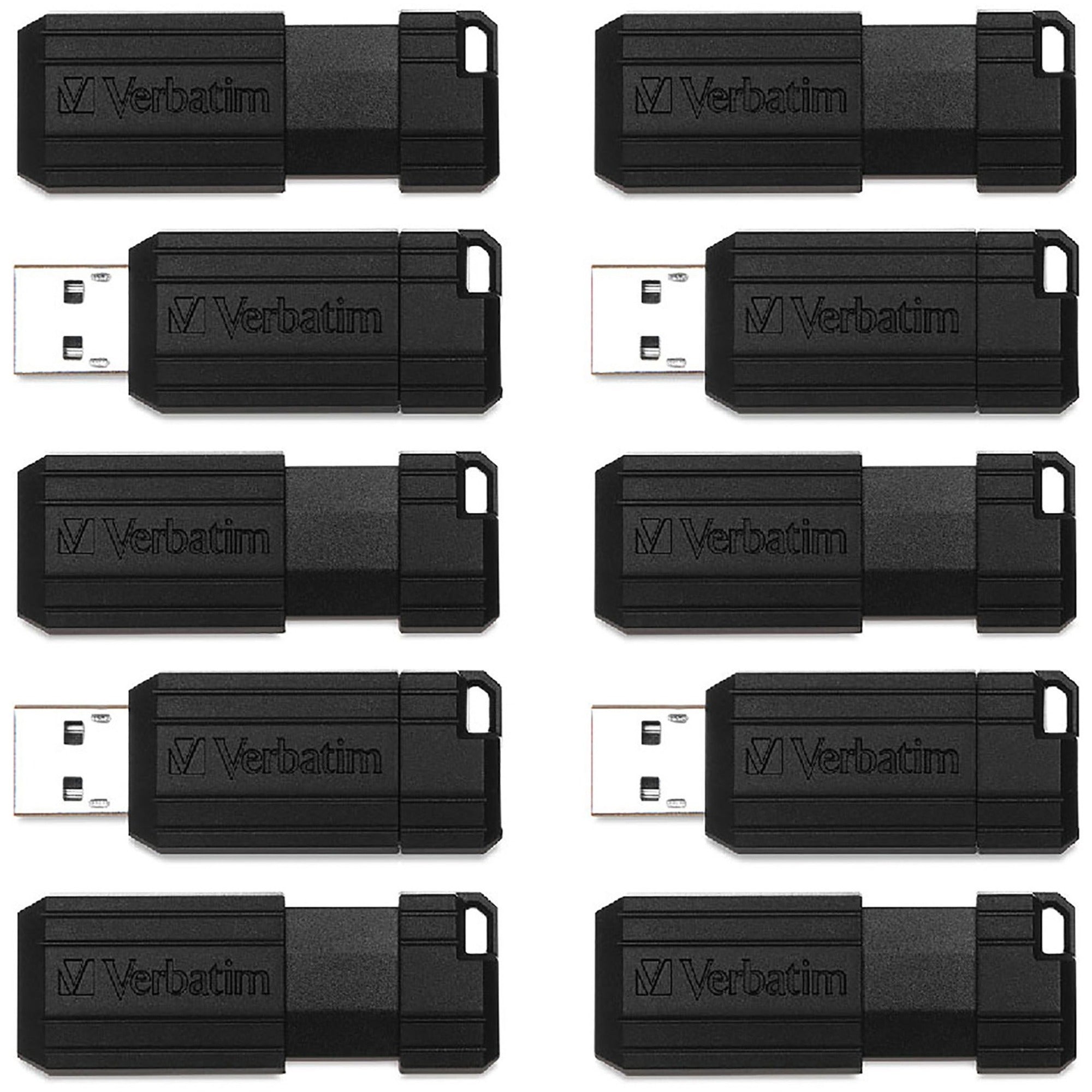 microban-64gb-pinstripe-usb-flash-drive-business-10pk-black-64-gb-usb-20-type-a-black-10-pack_ver70901 - 1
