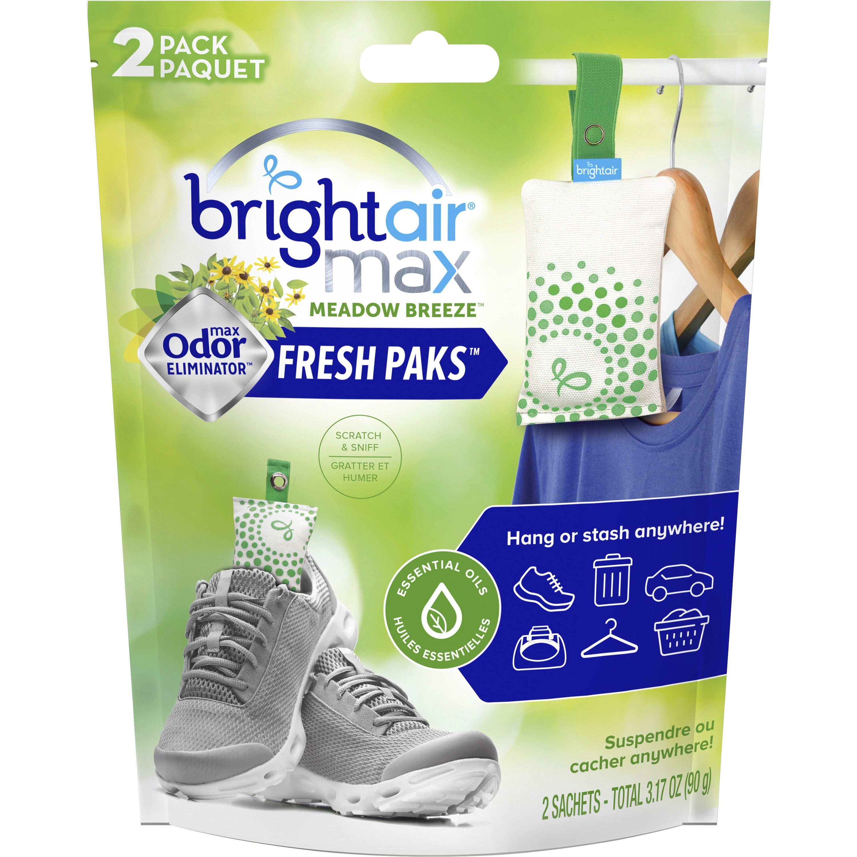 bright-air-fresh-pak-sachets-meadow-breeze-2-pack-odor-neutralizer-phthalate-free-paraben-free-formaldehyde-free-npe-free-bht-free_bri900610 - 1