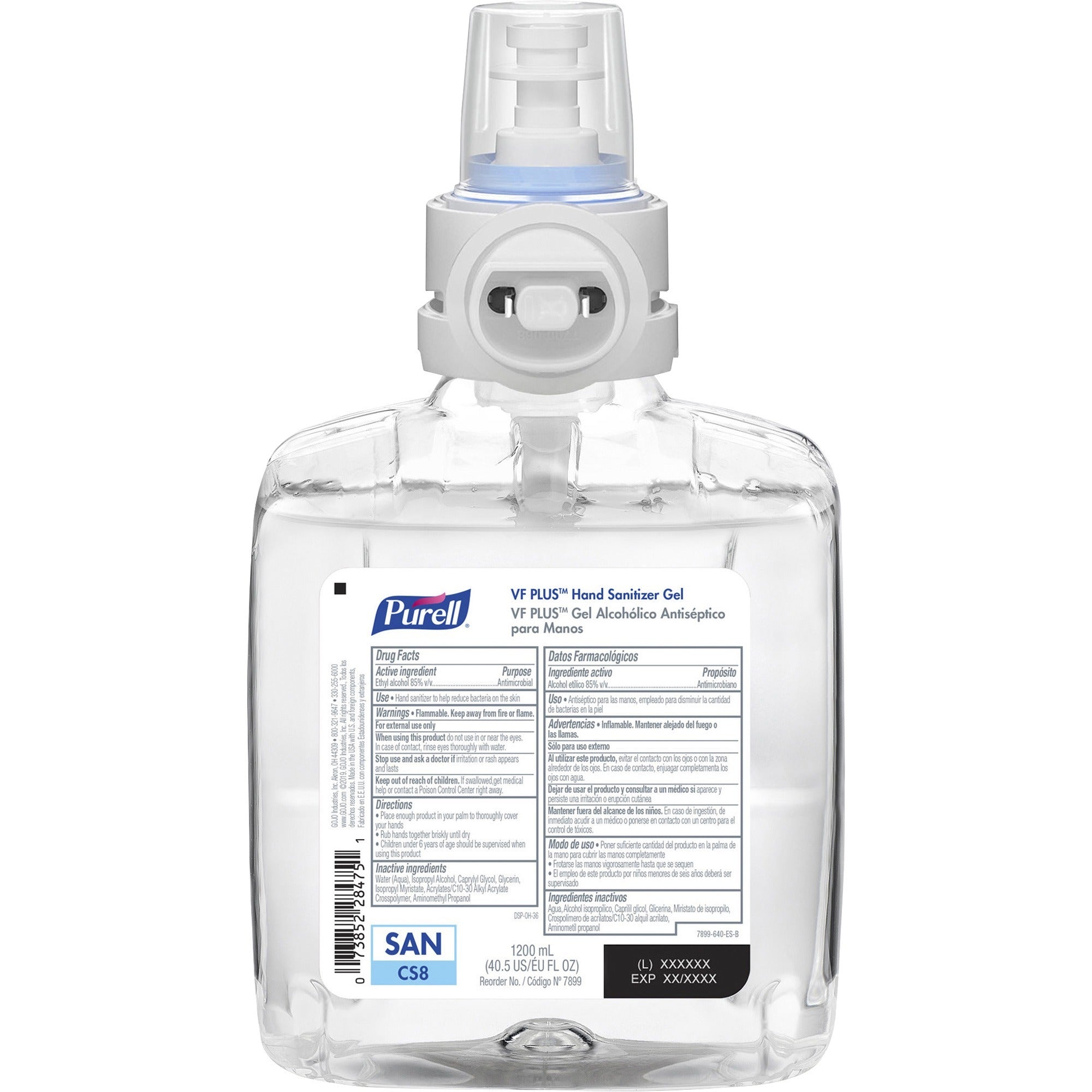 purell-vf-plus-hand-sanitizer-gel-refill-406-fl-oz-1200-ml-kill-germs-bacteria-remover-hand-restaurant-cruise-ship-quick-drying-fragrance-free-dye-free-hygienic-2-carton_goj789902 - 2